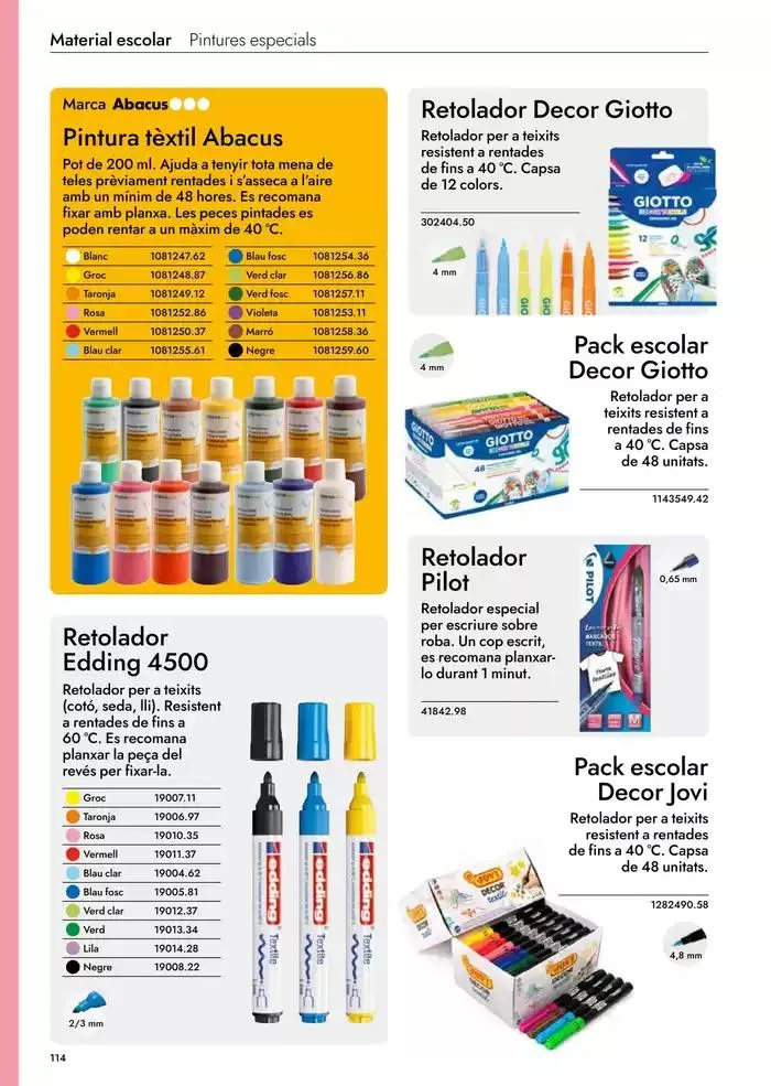 Catálogo de Catàleg Escolar 2025-2026 6 de mayo al 31 de diciembre 2026 - Página 116