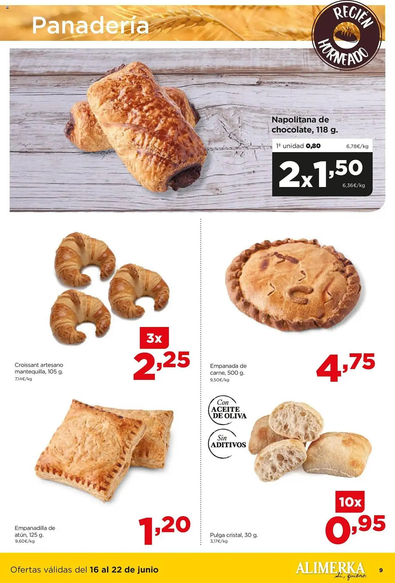 Catálogo de Folleto Alimerka 16 de junio al 22 de junio 2025 - Página 9