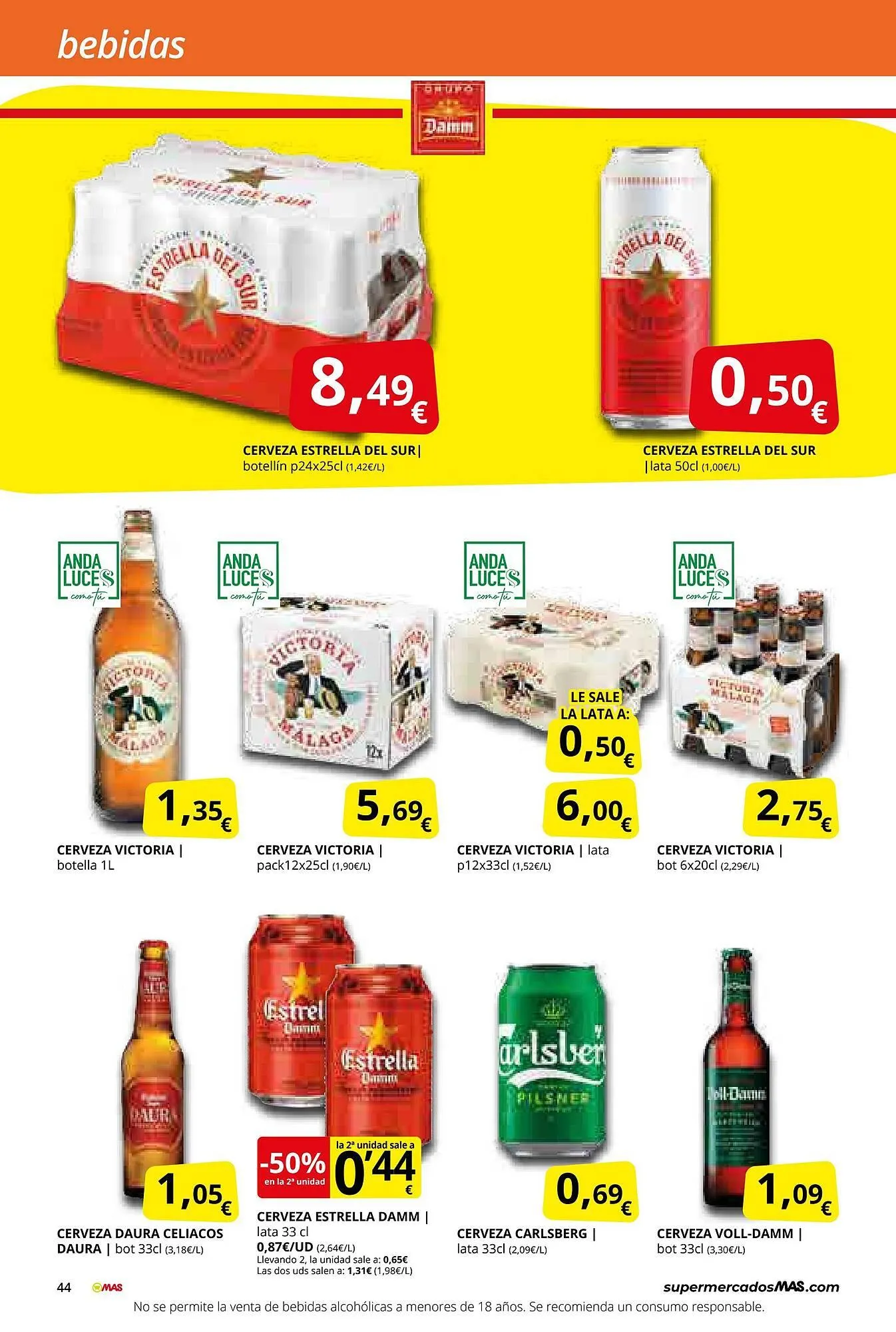 Catálogo de Folleto Supermercados MAS 27 de junio al 31 de julio 2025 - Página 44