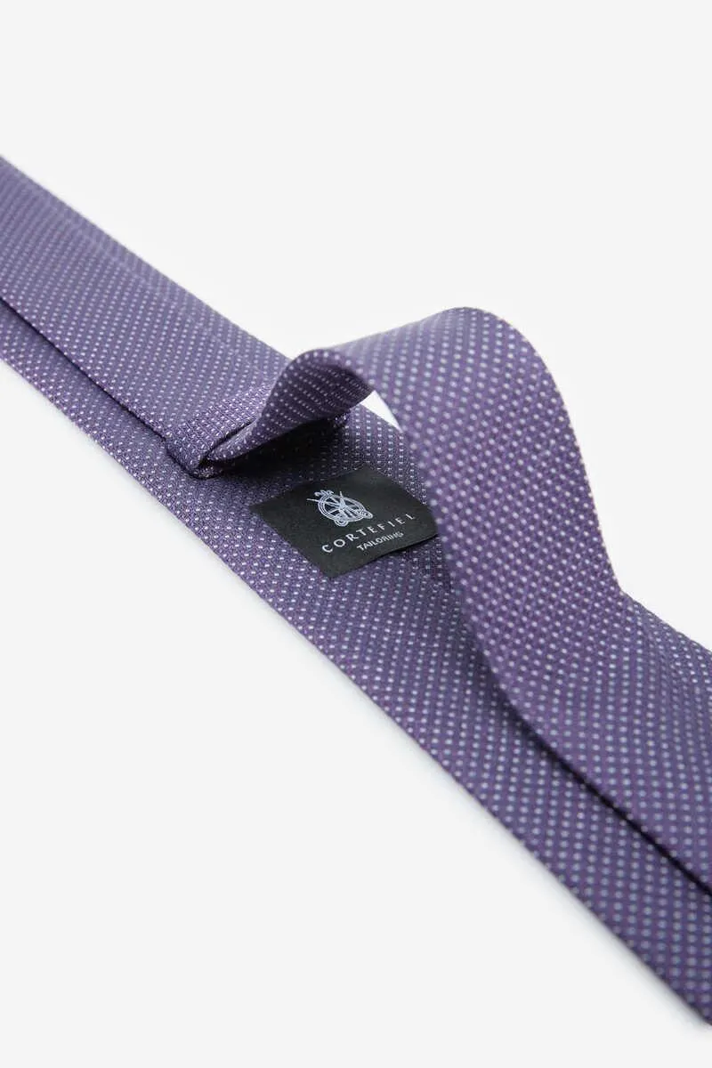 Corbata seda natural