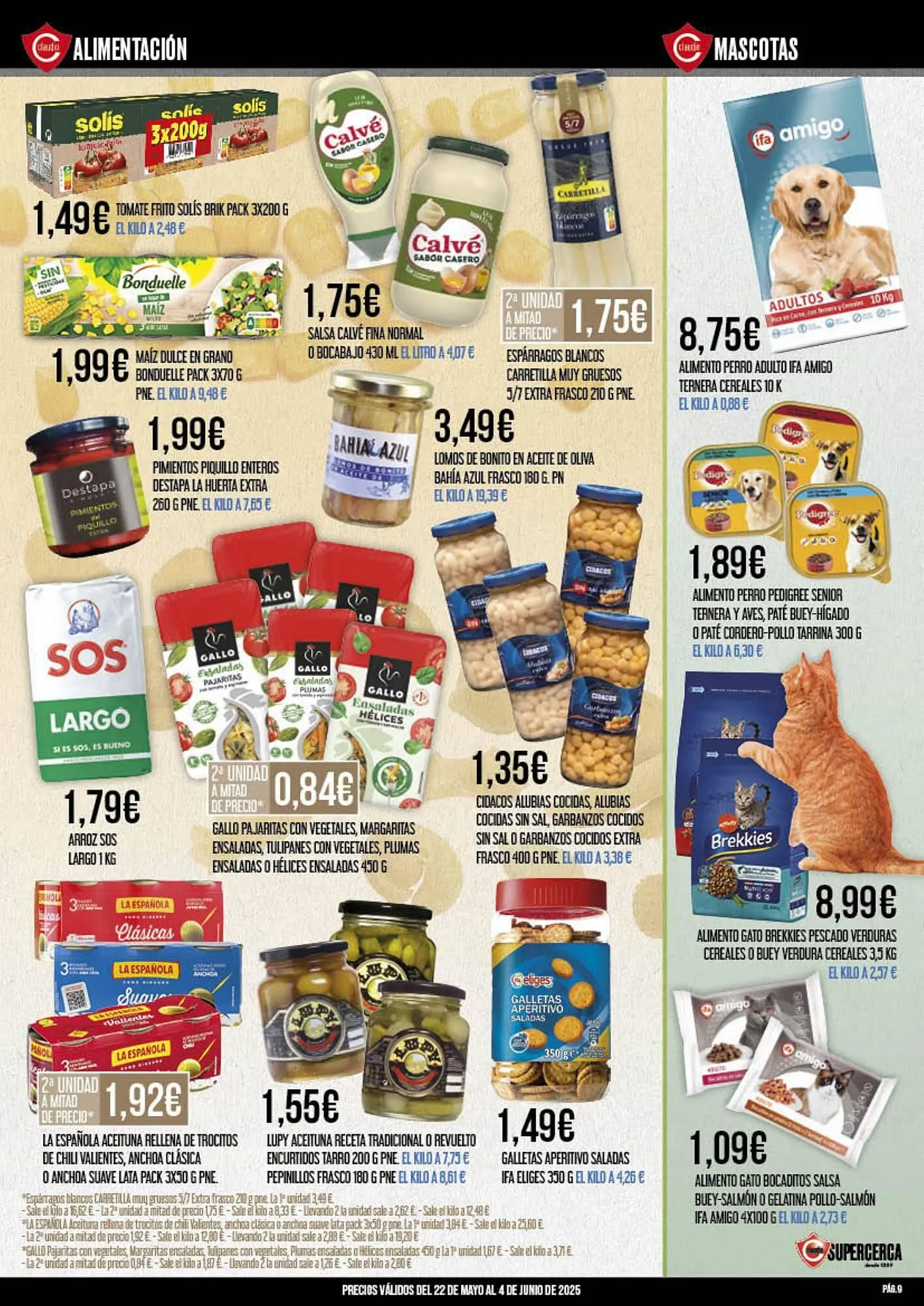 Catálogo de Folleto Claudio 22 de mayo al 4 de junio 2025 - Página 9