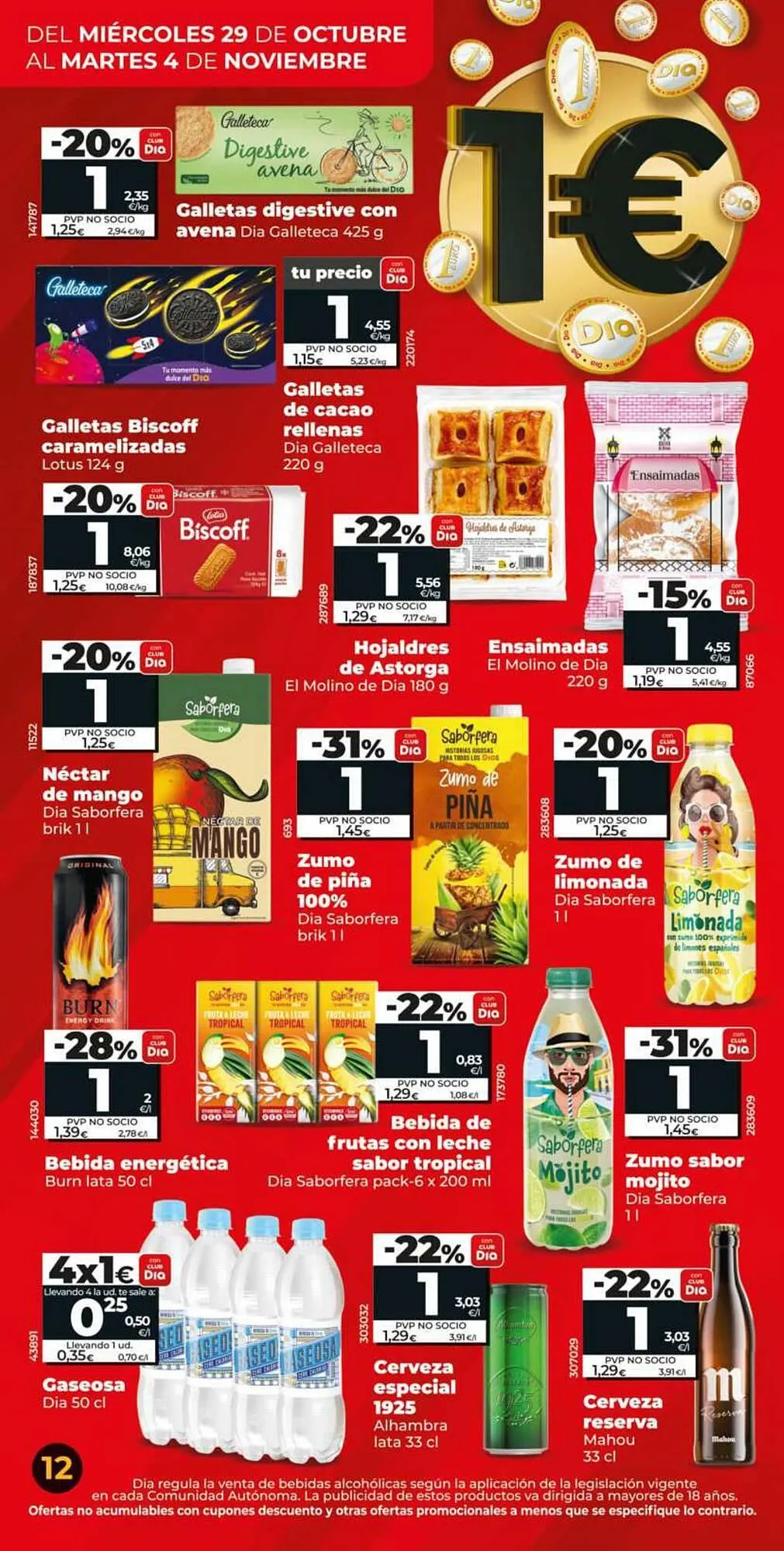 Catálogo de Catálogo Maxi Dia 29 de octubre al 4 de noviembre 2025 - Página 12