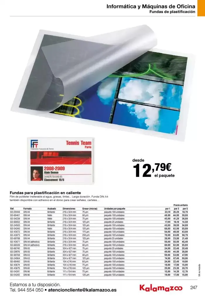 Catálogo de Staples Kalamazoo Catálogo General 9 de enero al 30 de septiembre 2025 - Página 247