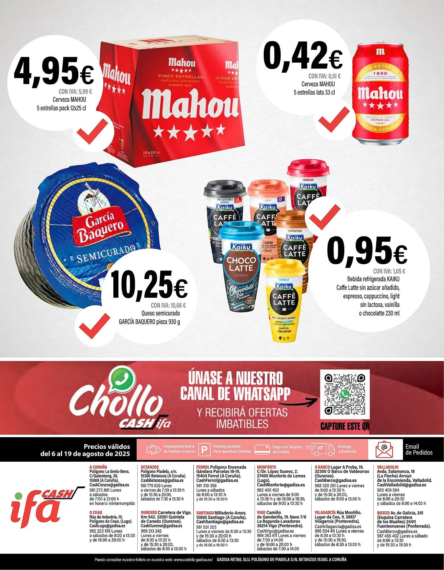 Catálogo de Folleto Cash Ifa 6 de agosto al 19 de agosto 2025 - Página 20