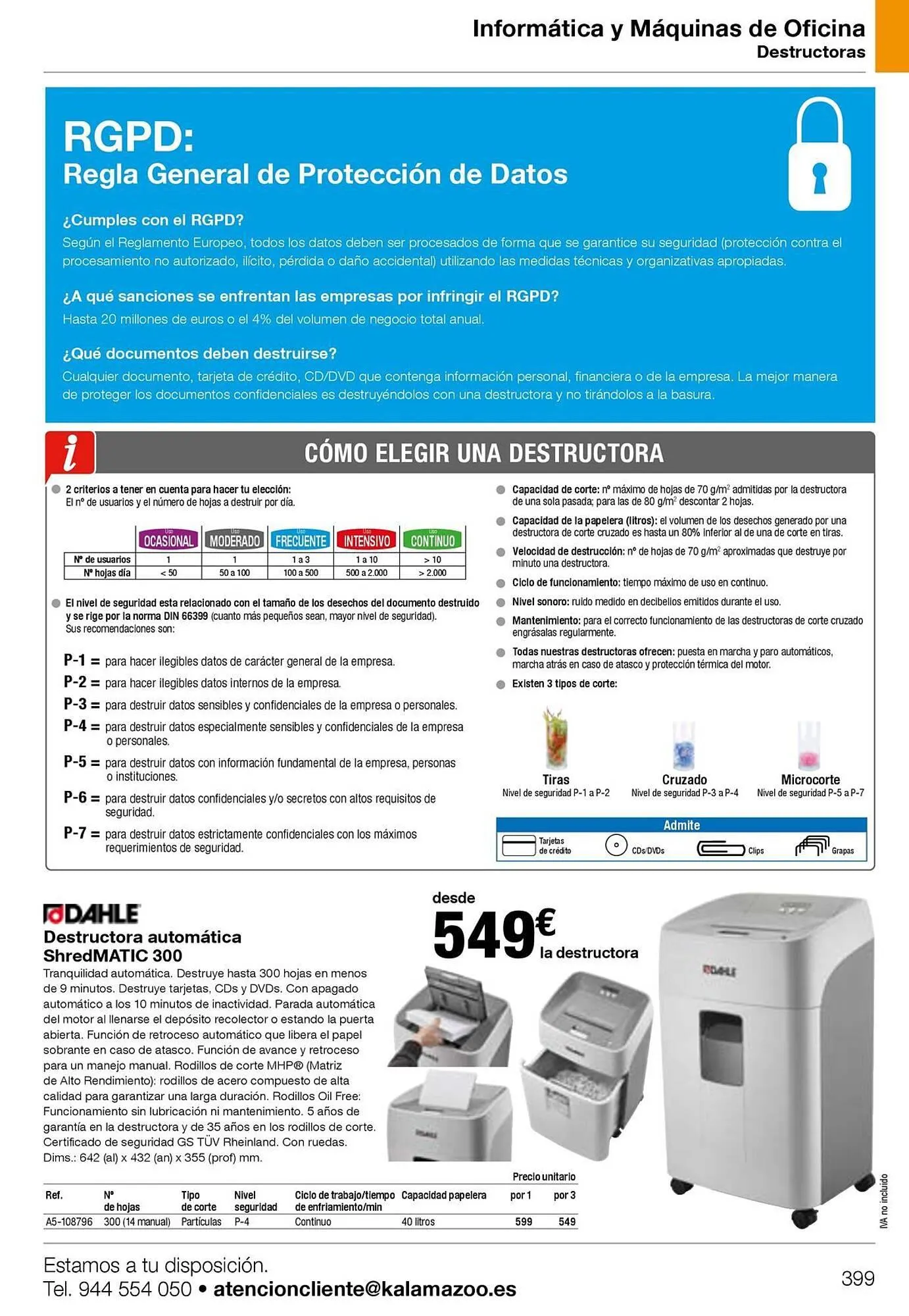 Catálogo de Folleto Staples Kalamazoo 19 de enero al 31 de diciembre 2026 - Página 399