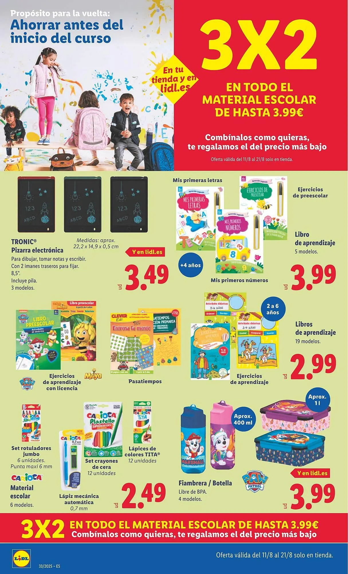 Catálogo de Folleto Lidl 11 de agosto al 17 de agosto 2025 - Página 2