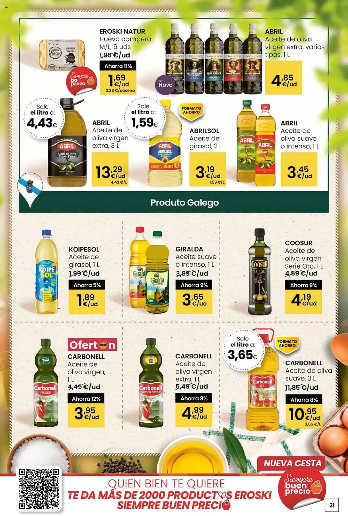 Catálogo de Folleto Eroski 31 de julio al 12 de agosto 2025 - Página 21