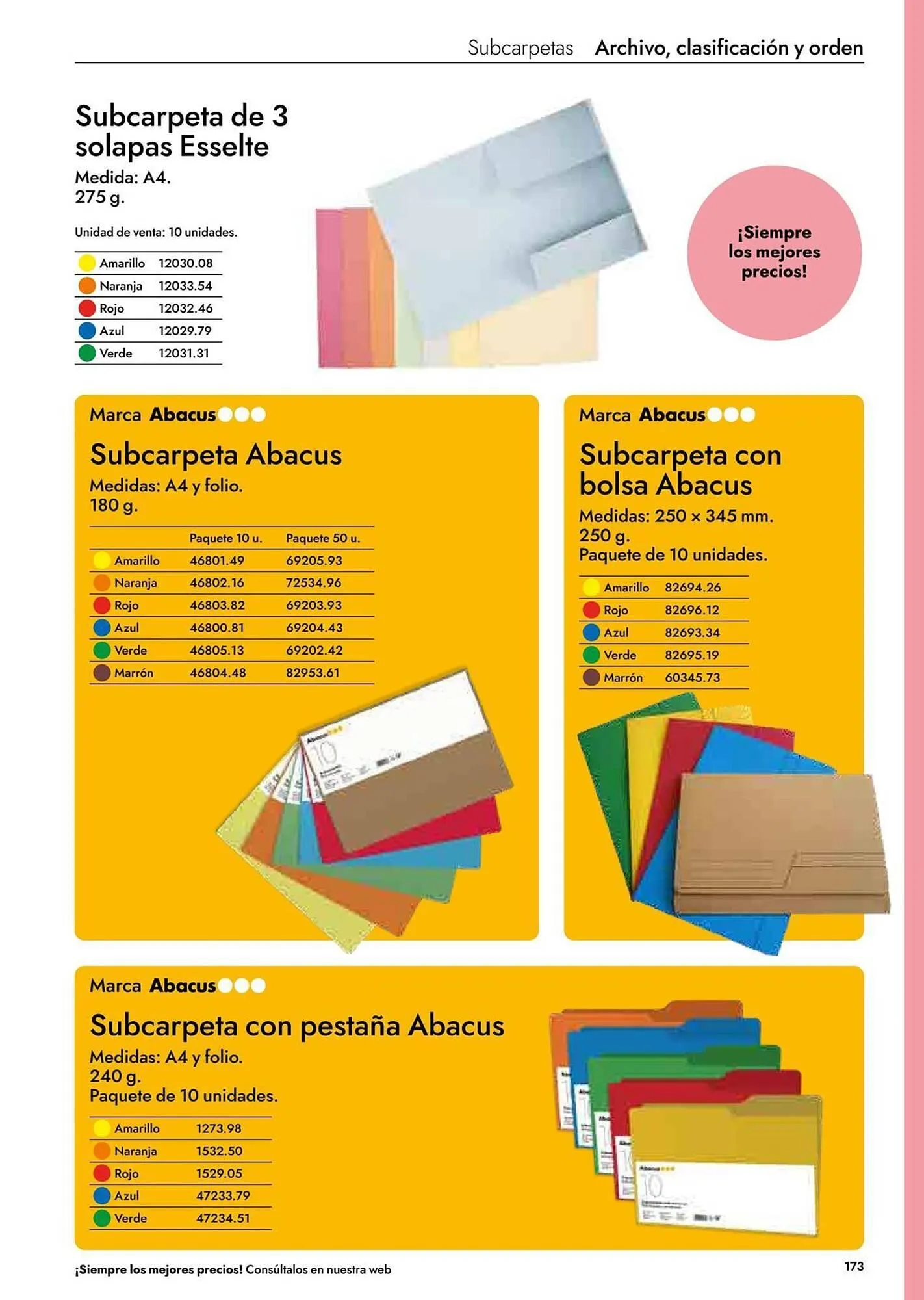 Catálogo de Catálogo Abacus 20 de abril al 31 de agosto 2027 - Página 175
