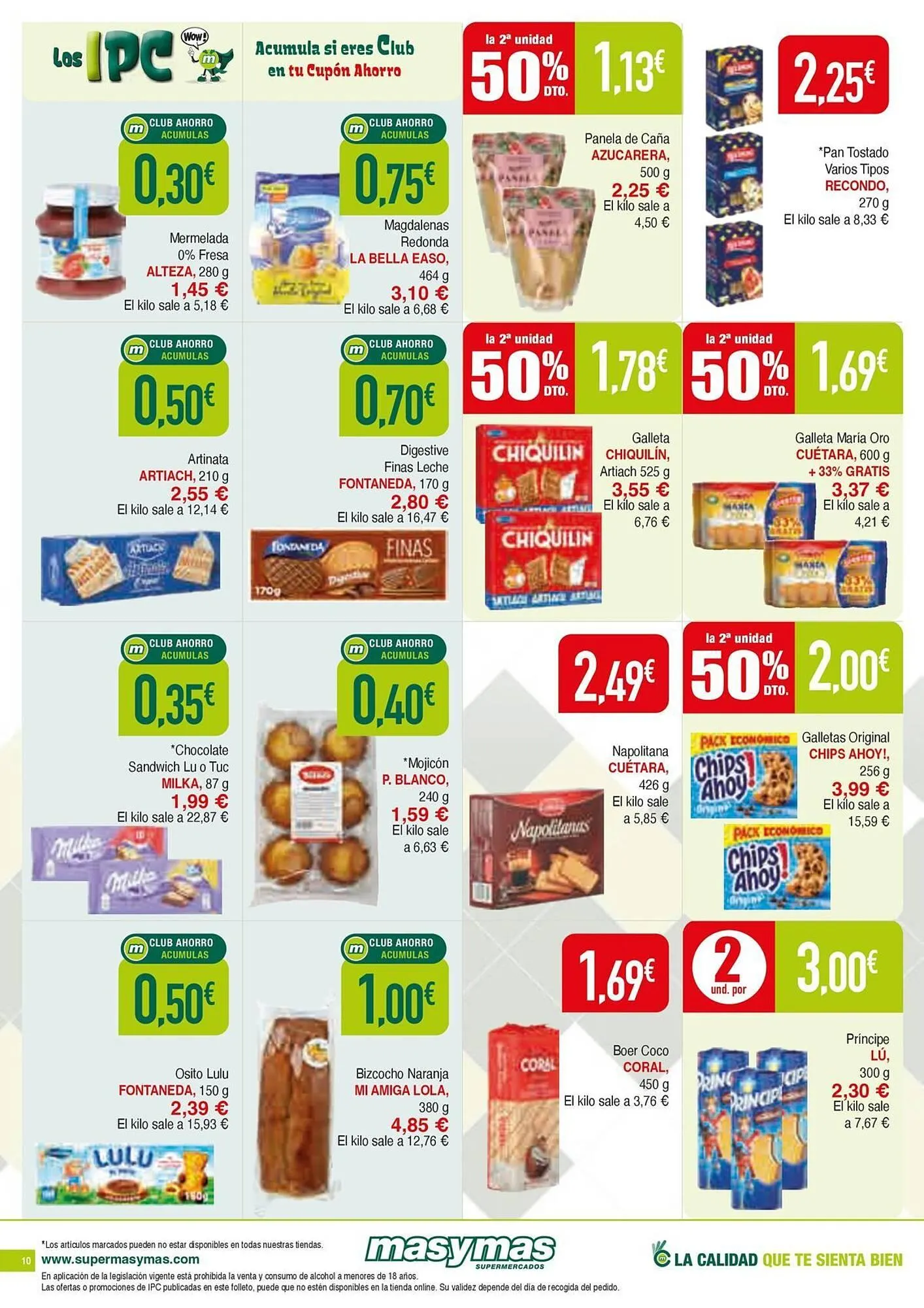 Catálogo de Folleto Masymas 26 de junio al 30 de julio 2025 - Página 10