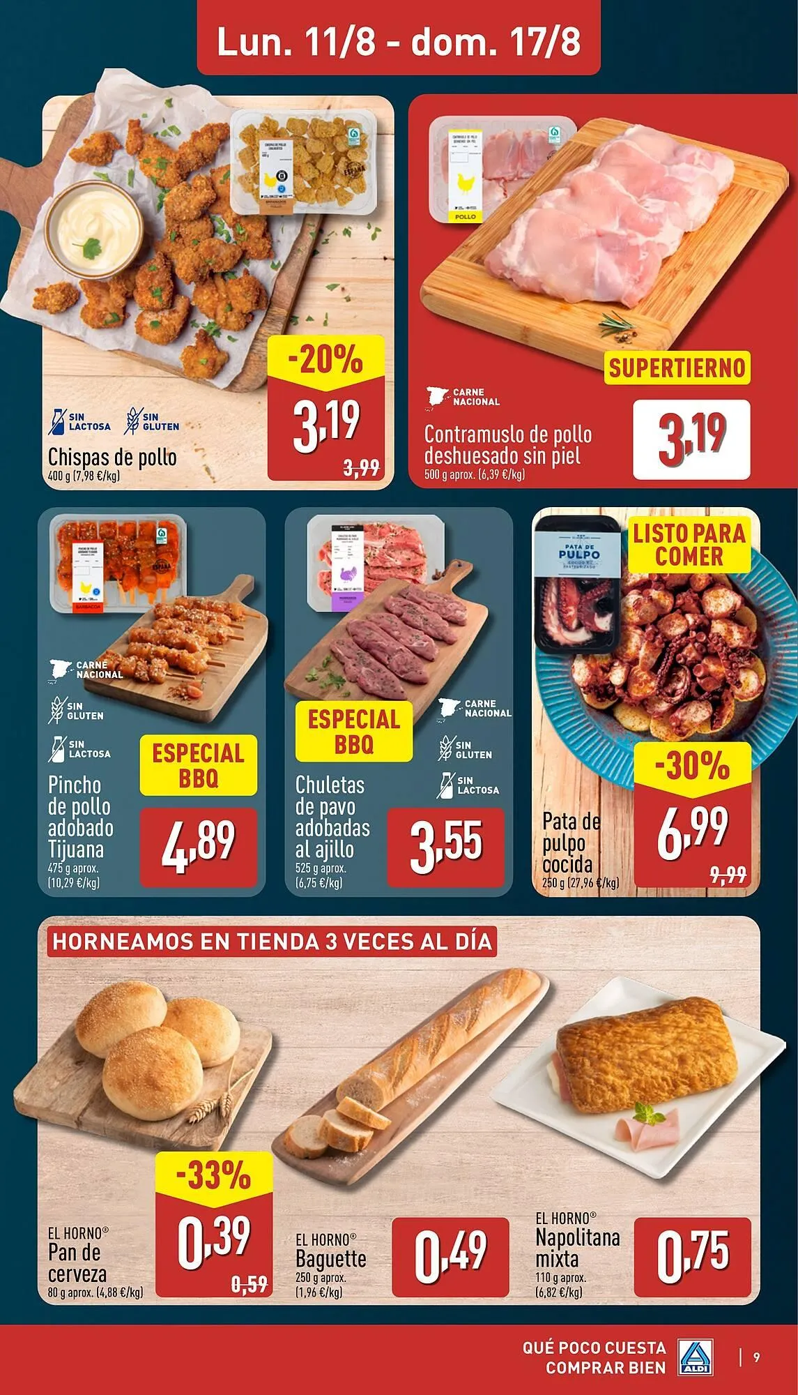 Catálogo de Folleto ALDI 11 de agosto al 17 de agosto 2025 - Página 9