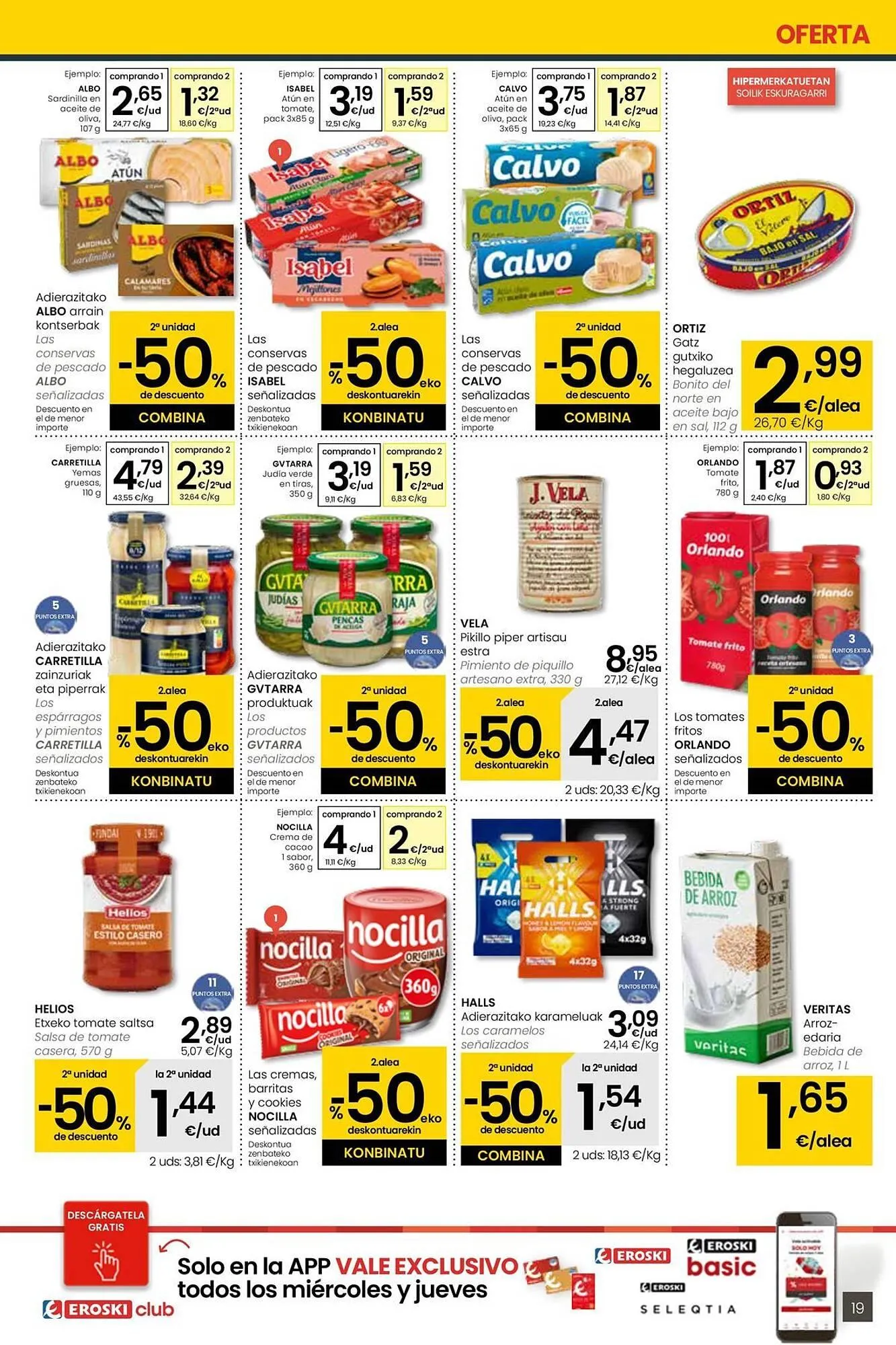 Catálogo de Folleto Eroski 15 de enero al 27 de enero 2026 - Página 19