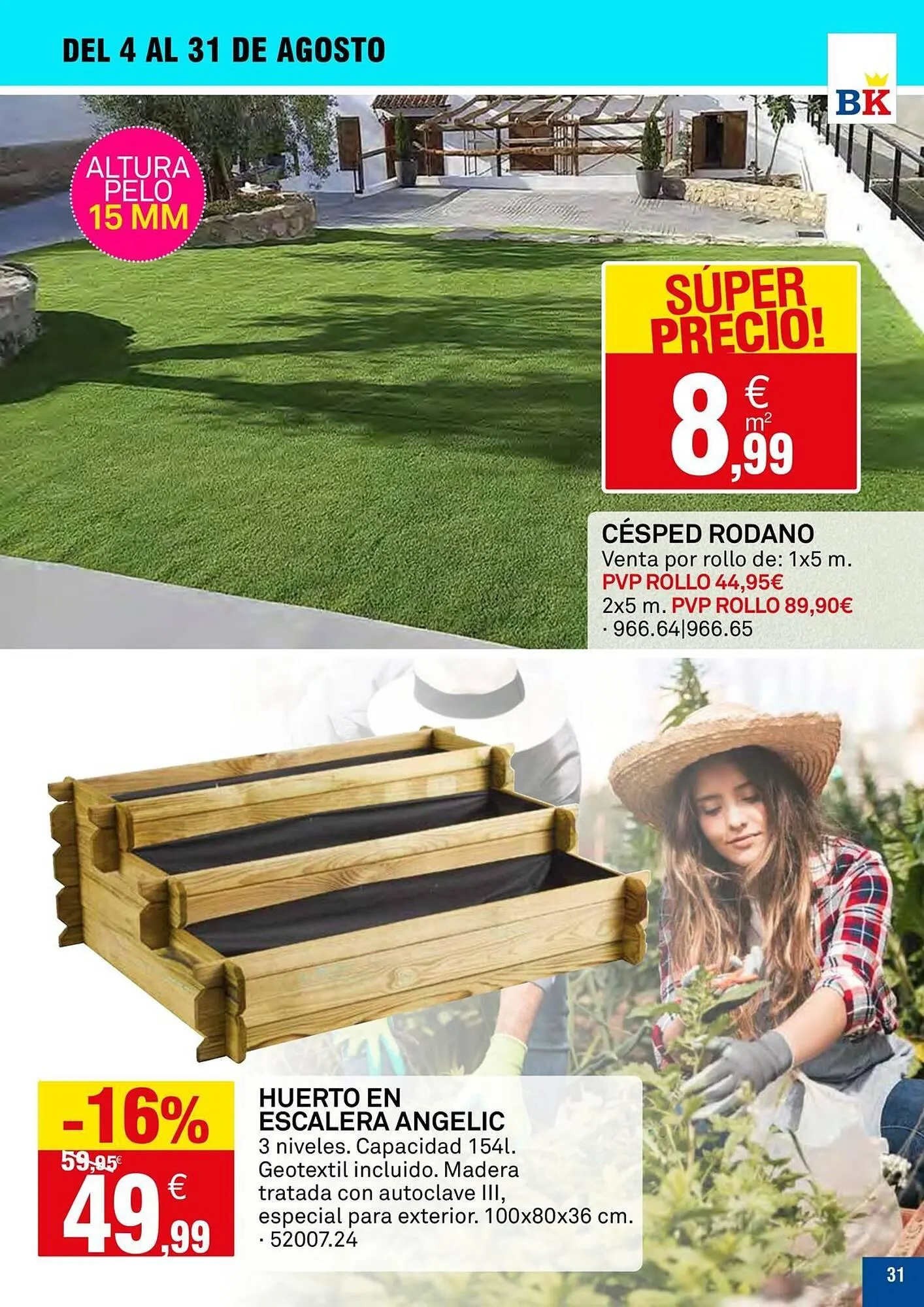 Catálogo de Folleto Bricoking 14 de agosto al 31 de agosto 2025 - Página 31