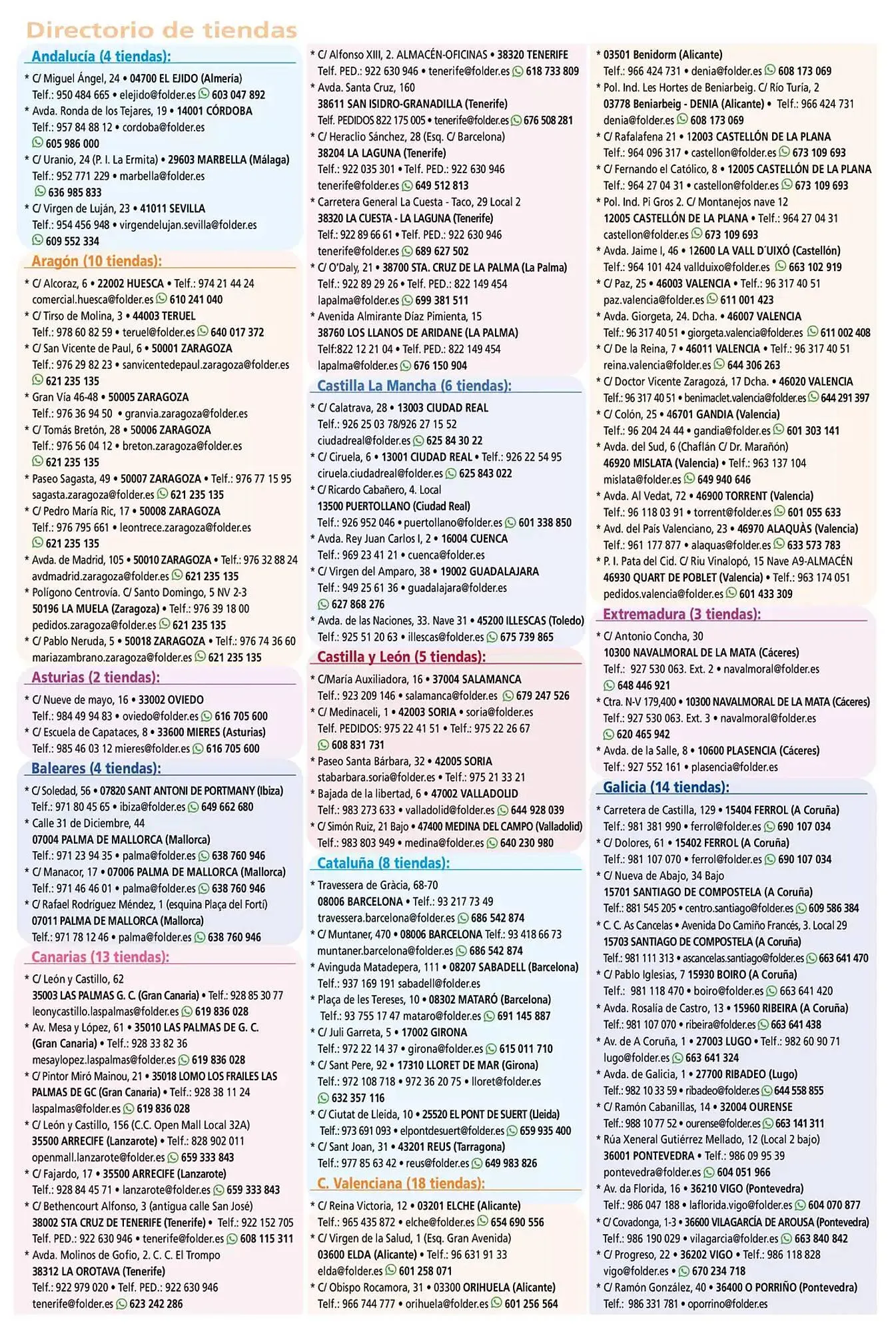 Catálogo de Folleto Folder 8 de mayo al 10 de octubre 2025 - Página 2