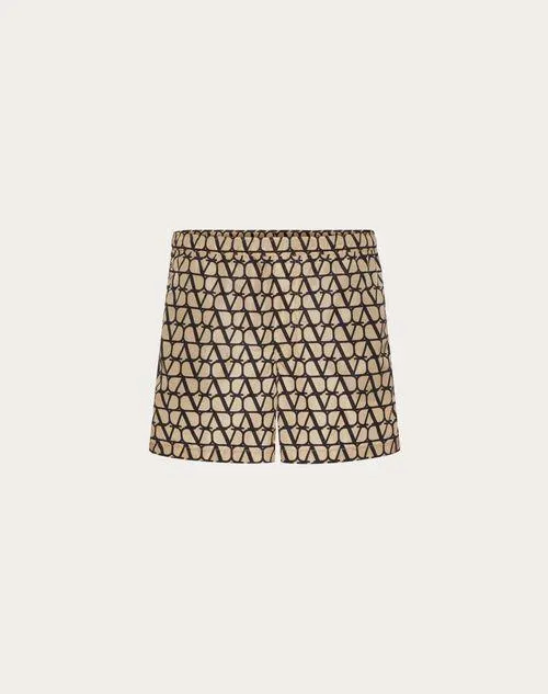 TRAJE DE BAÑO DE NAILON CON ESTAMPADO TOILE ICONOGRAPHE