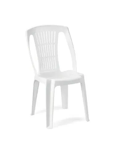 Silla Resina Monobloc Stella Sin Brazos Stella Blanca Saturnia