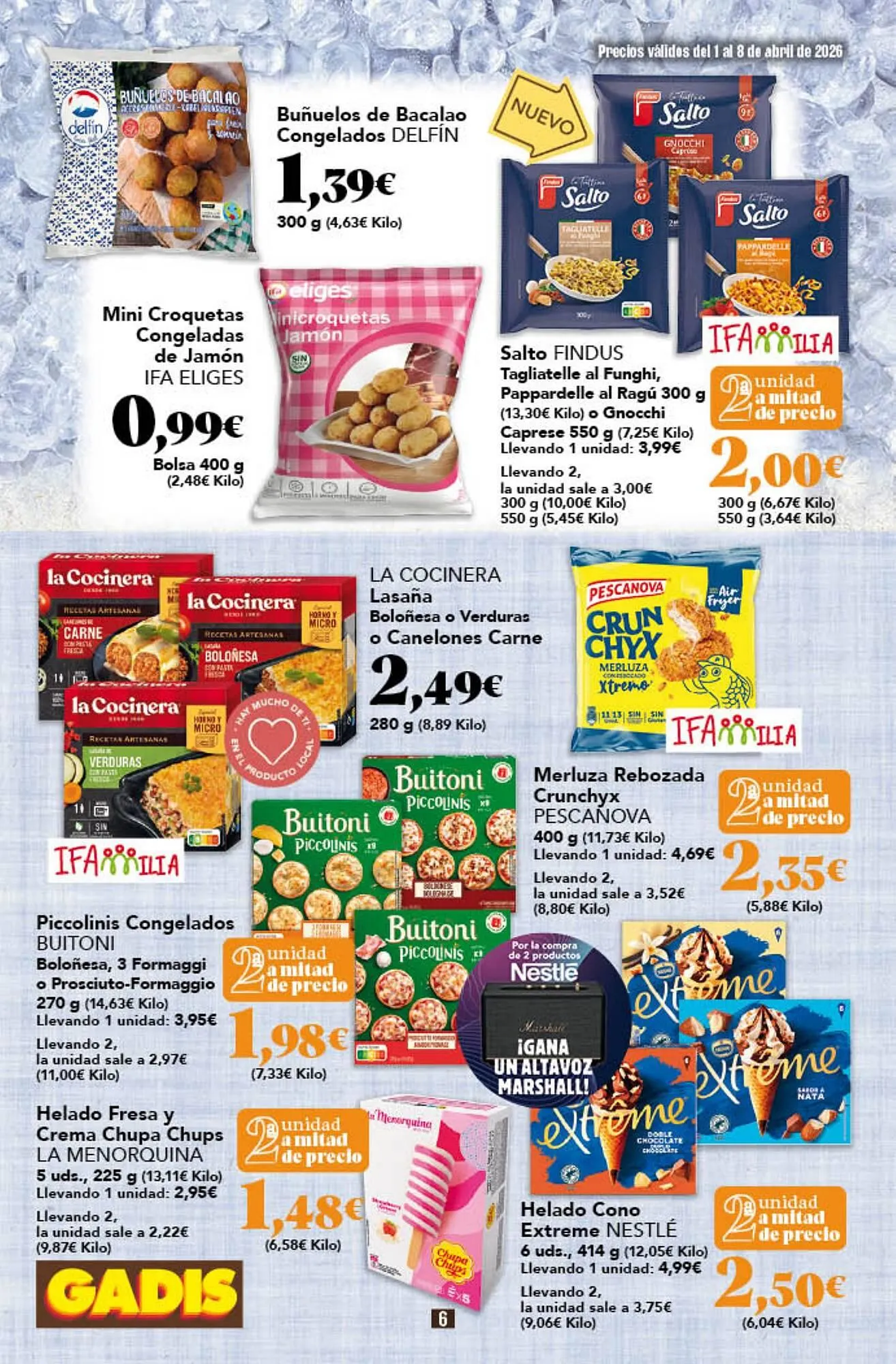 Catálogo de Folleto Gadis 1 de abril al 8 de abril 2026 - Página 6