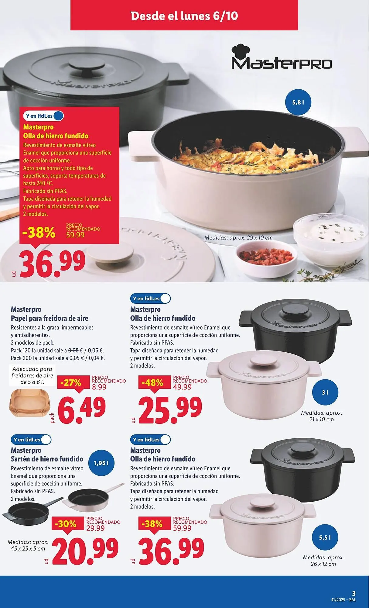Catálogo de Catálogo Lidl 6 de octubre al 12 de octubre 2025 - Página 5