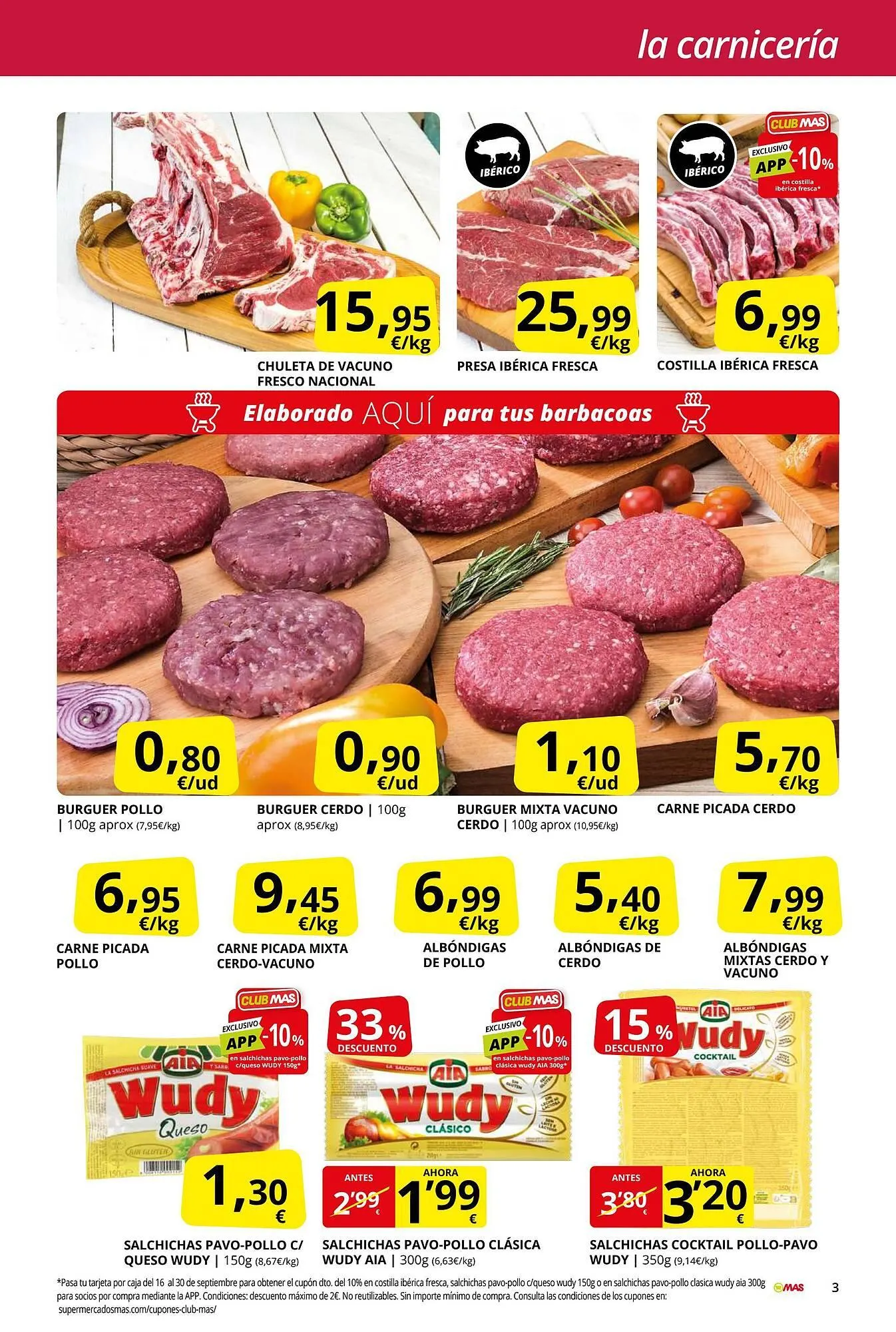 Catálogo de Folleto Supermercados MAS 29 de agosto al 30 de septiembre 2025 - Página 3