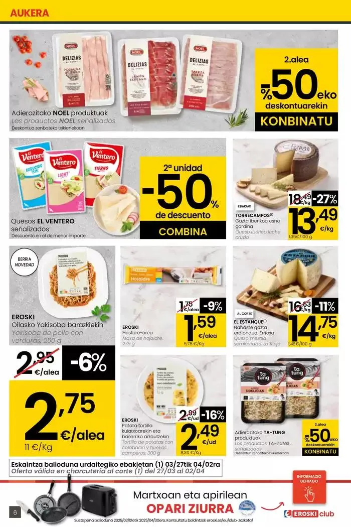 Catálogo de Prezio merkeagoa EROSKI CITY 27 de marzo al 8 de abril 2025 - Página 6