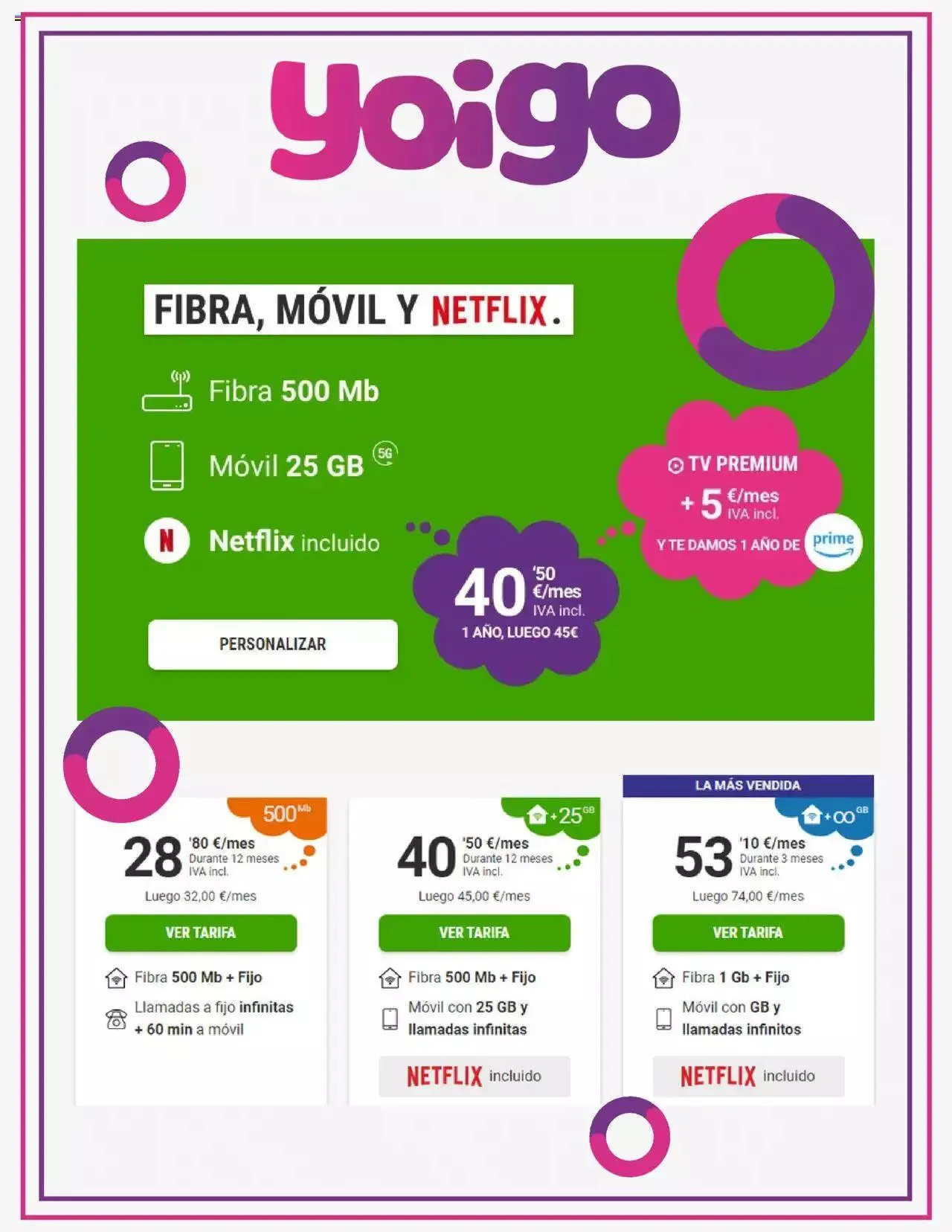 Catálogo de Yoigo ofertas 18 de septiembre al 31 de diciembre 2023 - Página 1