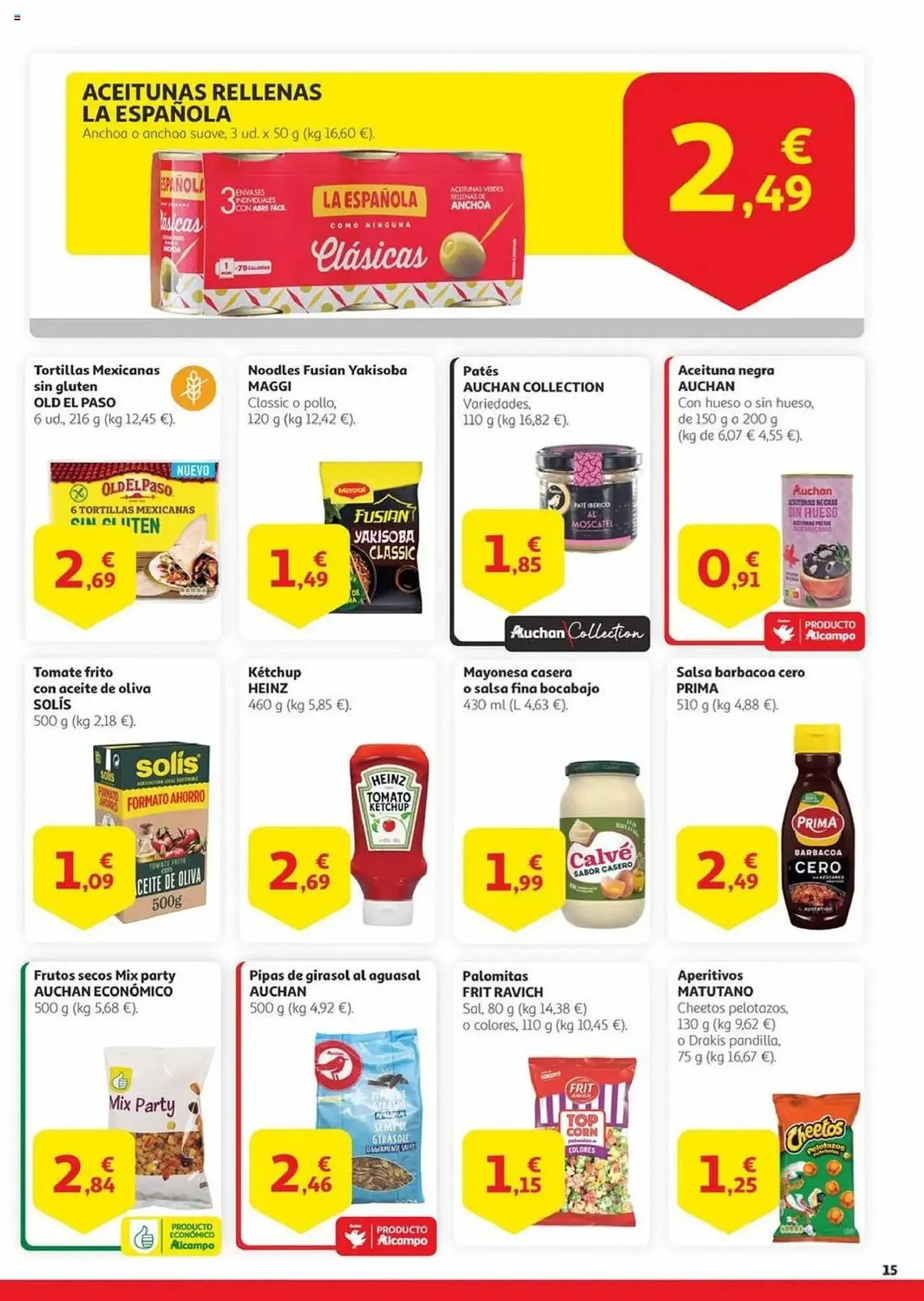 Catálogo de Folleto Alcampo 15 de julio al 29 de julio 2025 - Página 15