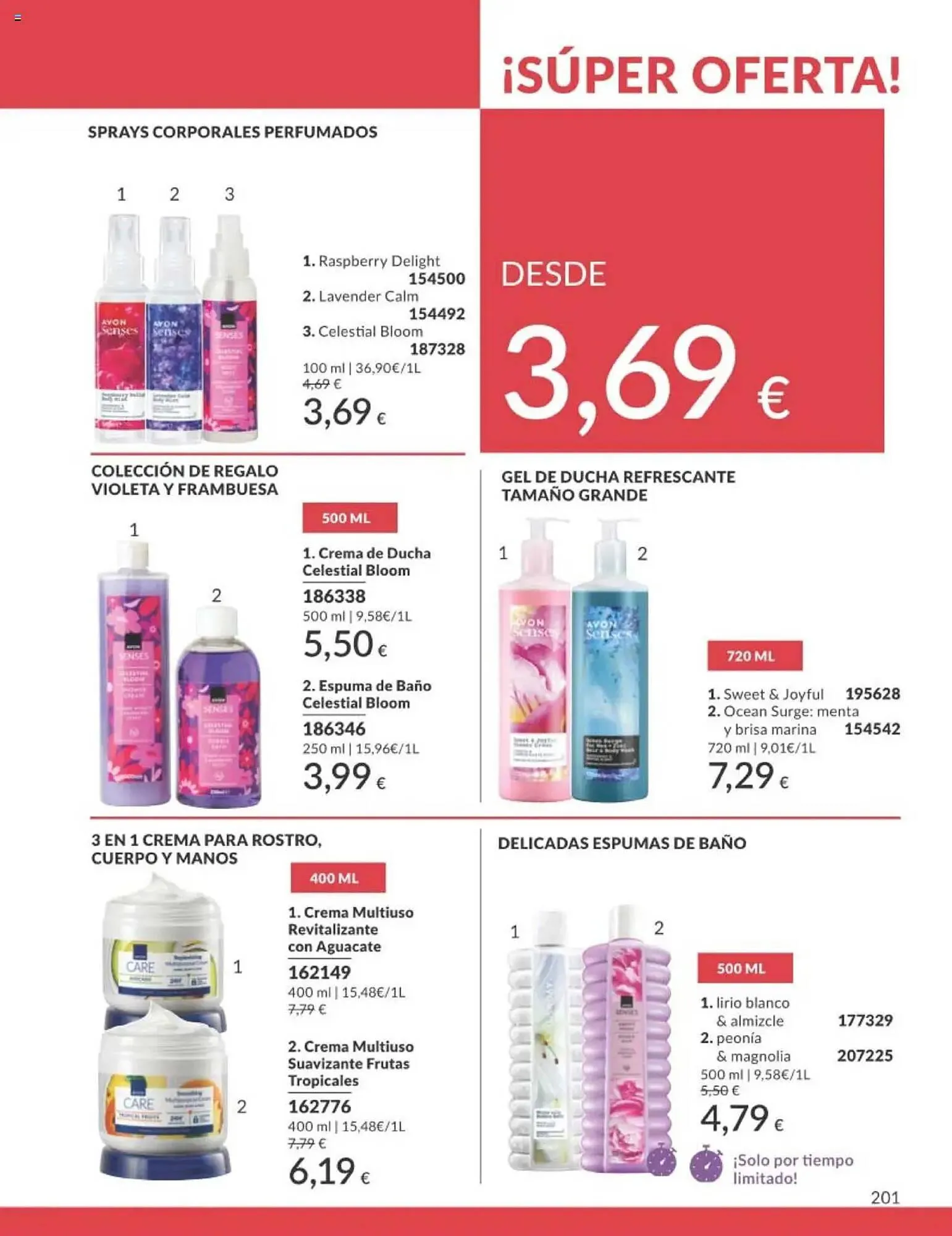 Catálogo de Folleto AVON 1 de septiembre al 30 de septiembre 2025 - Página 201
