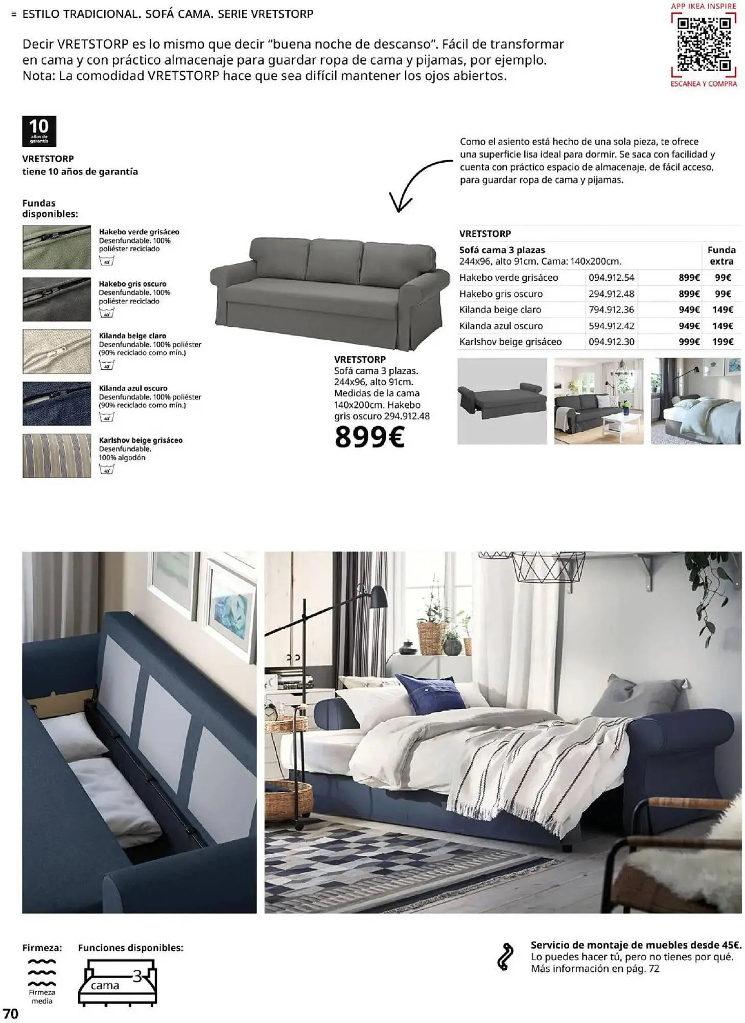 Catálogo de Folleto IKEA 10 de abril al 31 de agosto 2025 - Página 70