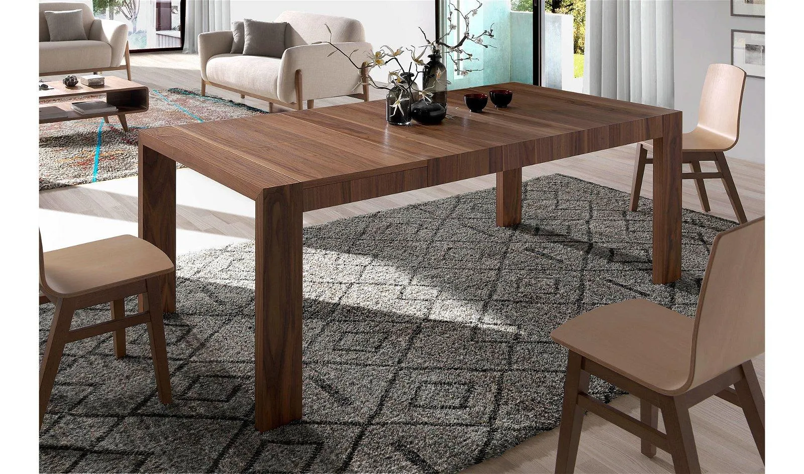 Mesa de comedor extensible Ángel Cerdá Sylan