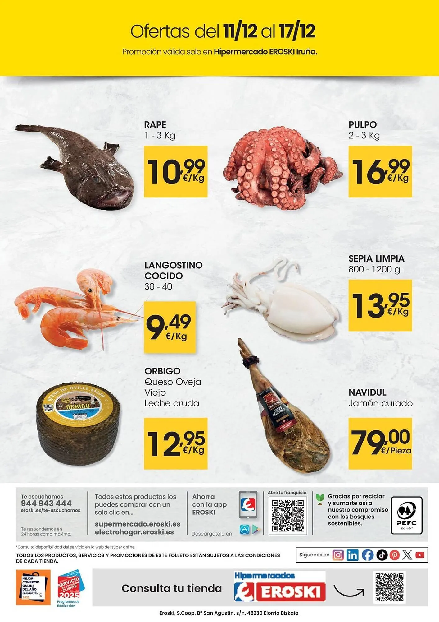 Catálogo de Folleto Eroski 11 de diciembre al 17 de diciembre 2025 - Página 4