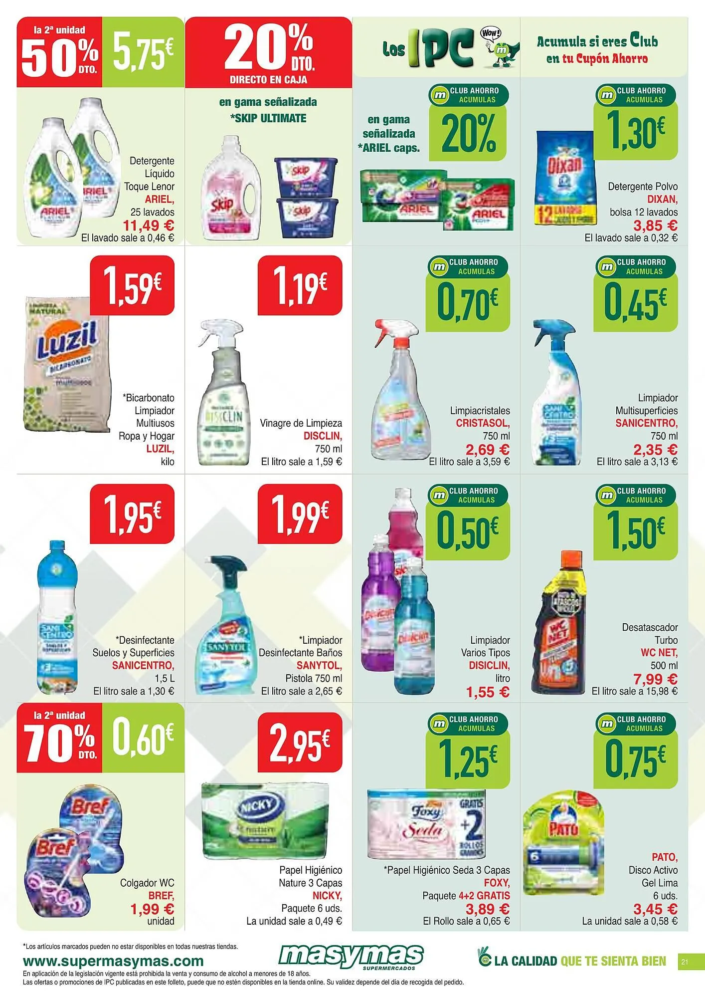 Catálogo de Folleto Masymas 29 de mayo al 25 de junio 2025 - Página 21