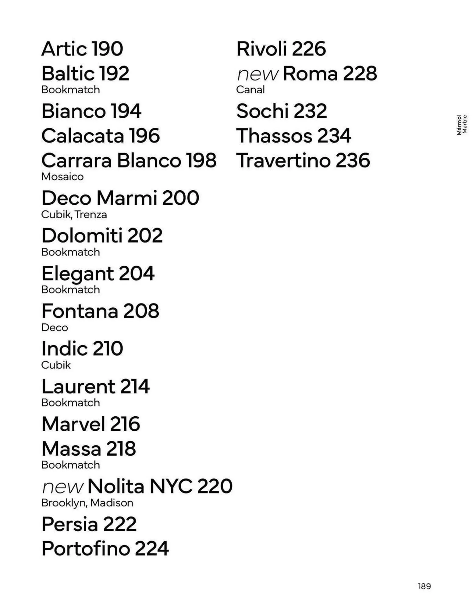 Catálogo de Folleto Porcelanosa 4 de enero al 1 de enero 2024 - Página 191