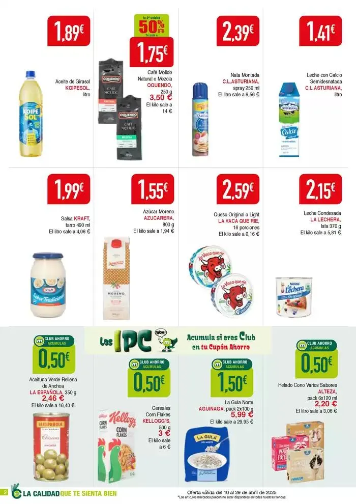Catálogo de Folleto minymas y mym - Oferta válida del 10 al 29 de abril de 2025 10 de abril al 29 de abril 2025 - Página 2