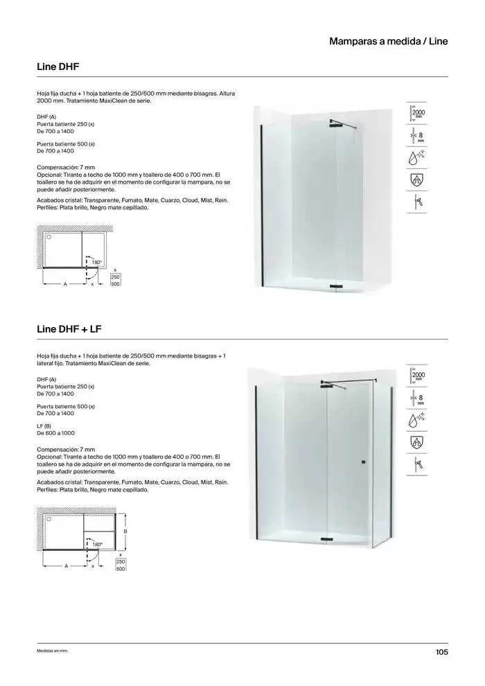 Catálogo de Platos de Ducha, Bañeras y Mamparas 9 de enero al 31 de diciembre 2025 - Página 107