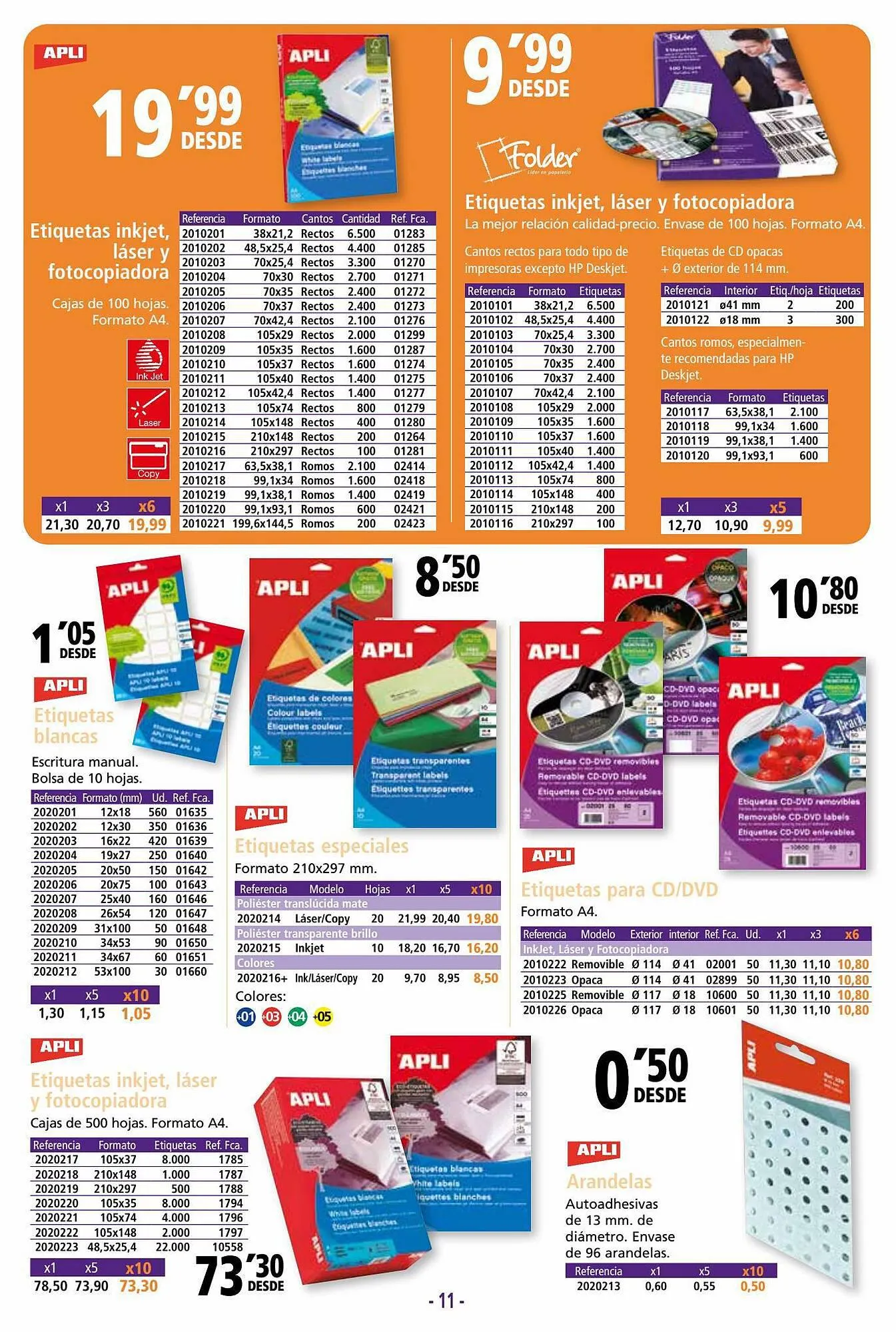 Catálogo de Folleto Folder 8 de mayo al 10 de octubre 2023 - Página 11
