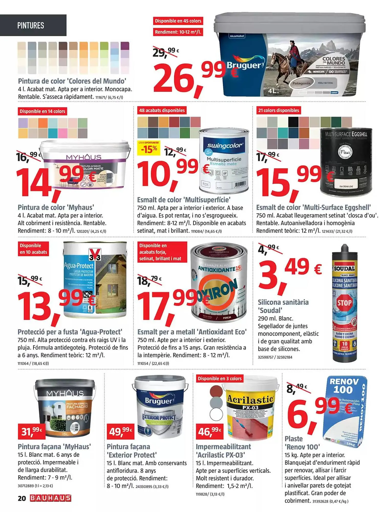 Catálogo de Folleto Bauhaus 8 de mayo al 28 de mayo 2025 - Página 20