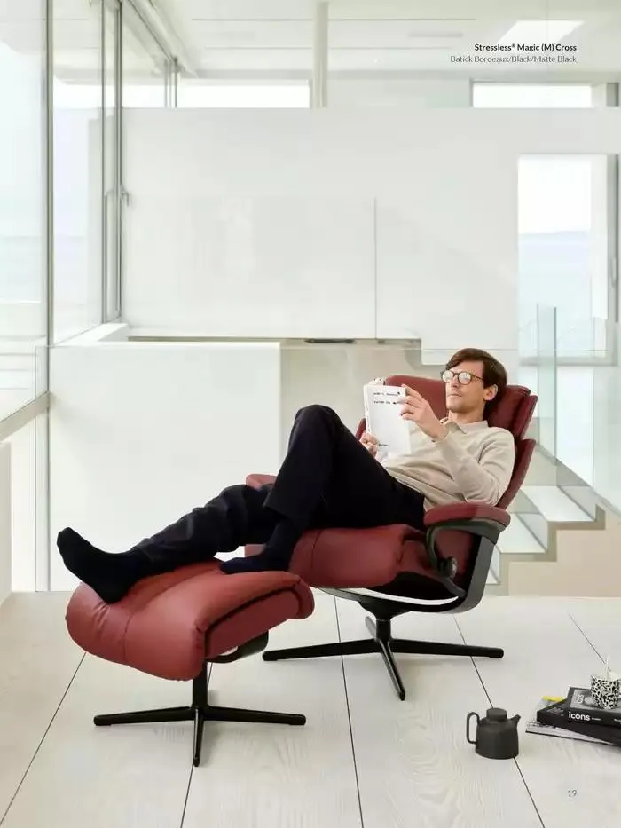 Catálogo de Catálogo Stressless 7 de marzo al 31 de agosto 2025 - Página 19
