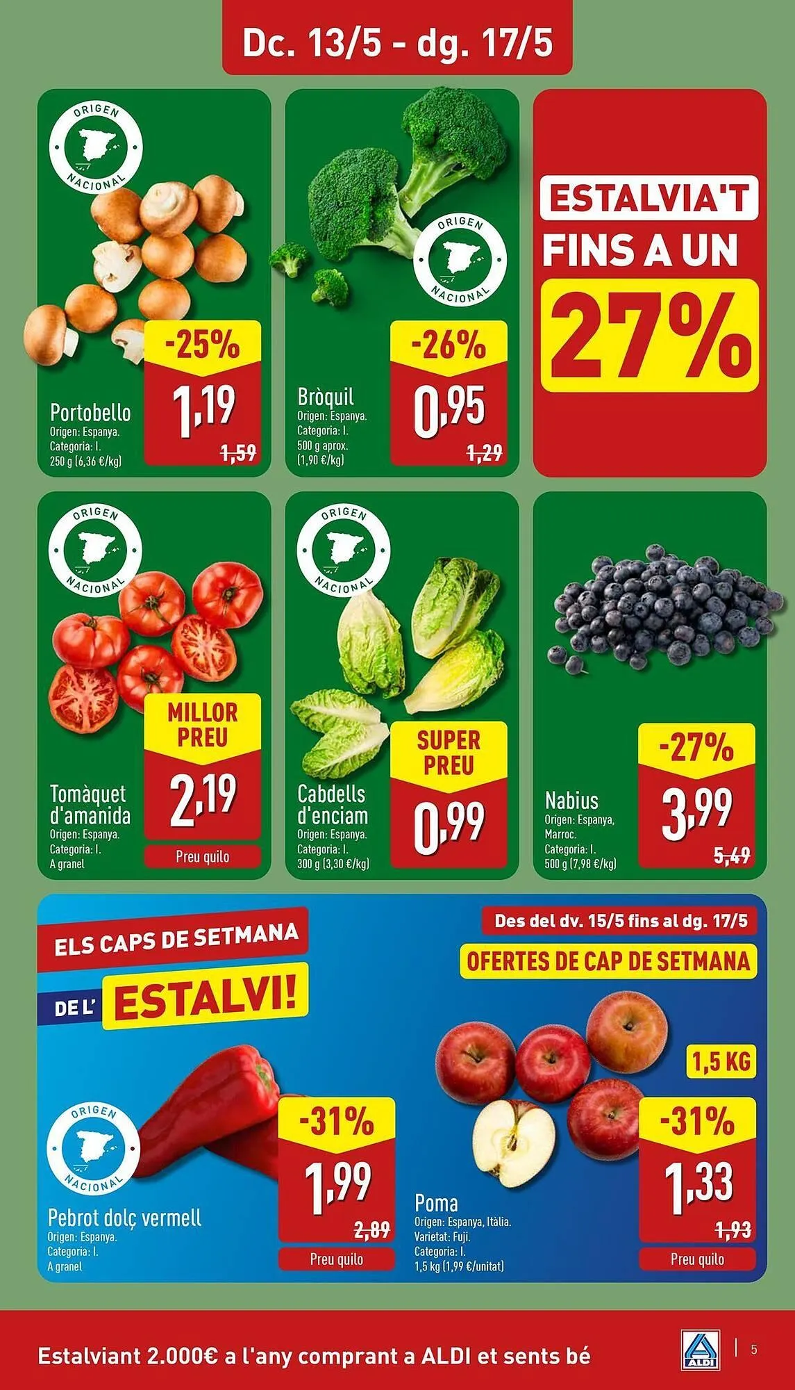 Catálogo de Folleto ALDI 20 de mayo al 24 de mayo 2026 - Página 5