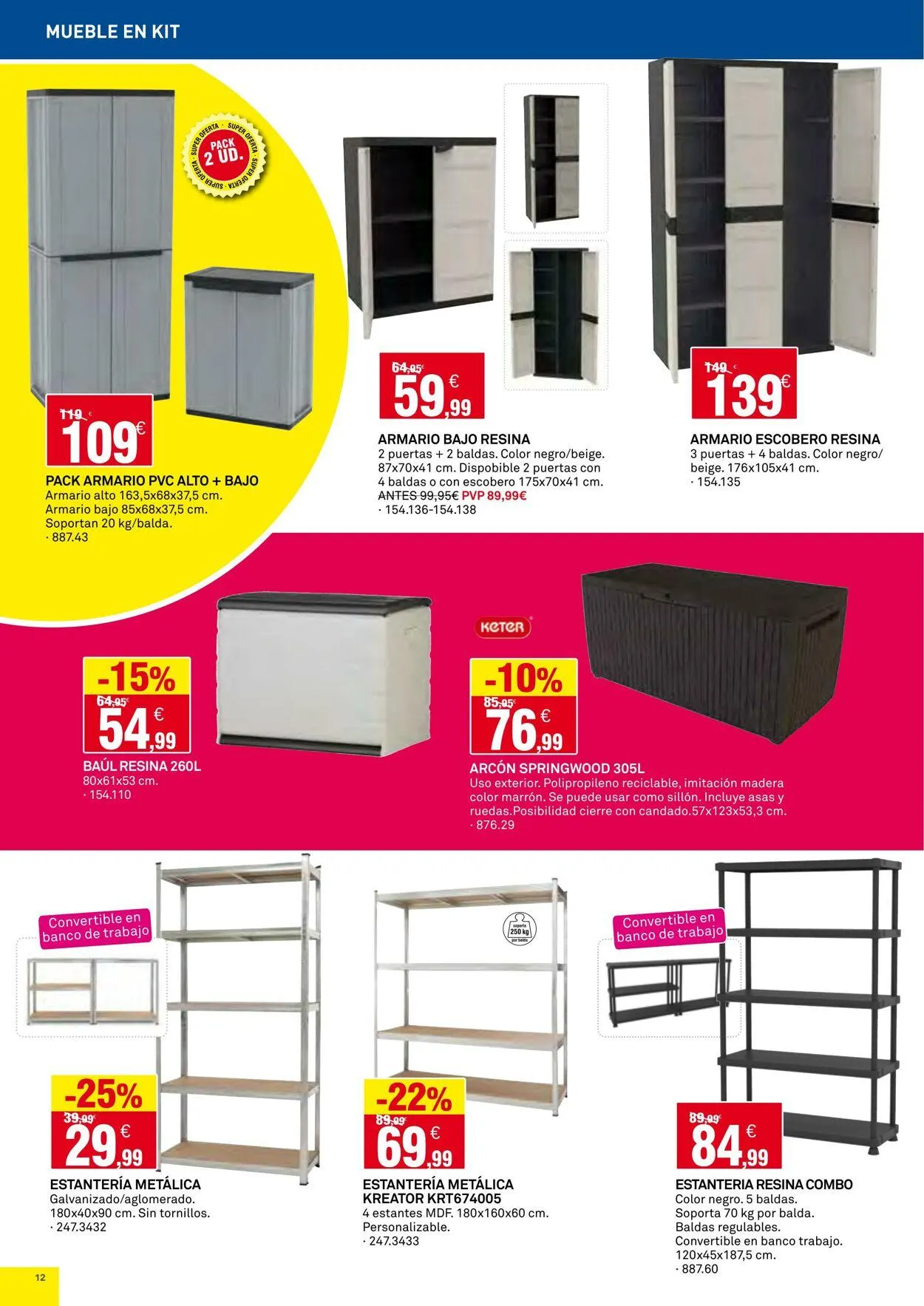 Catálogo de Bricoking Oferta actual 23 de junio al 7 de julio 2025 - Página 12