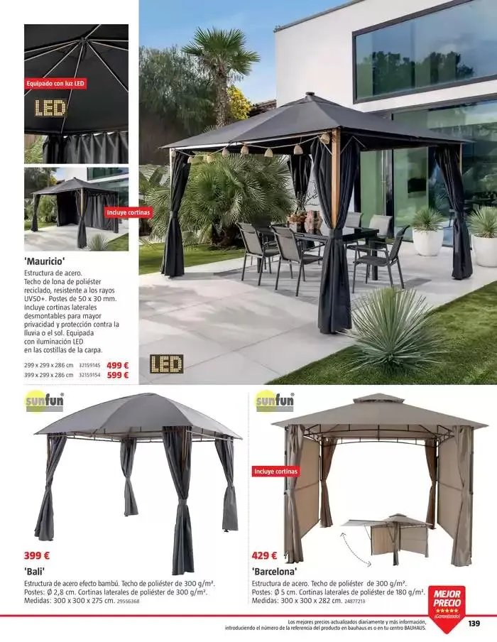 Catálogo de VERANO. Jardín, terraza, balcón.  26 de marzo al 20 de abril 2025 - Página 139