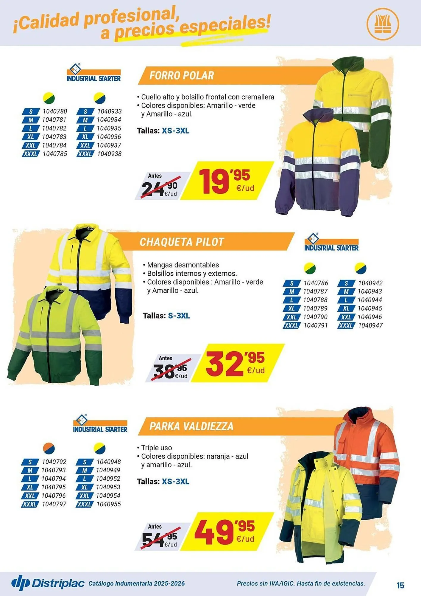 Catálogo de Folleto Distriplac 3 de diciembre al 31 de marzo 2026 - Página 15