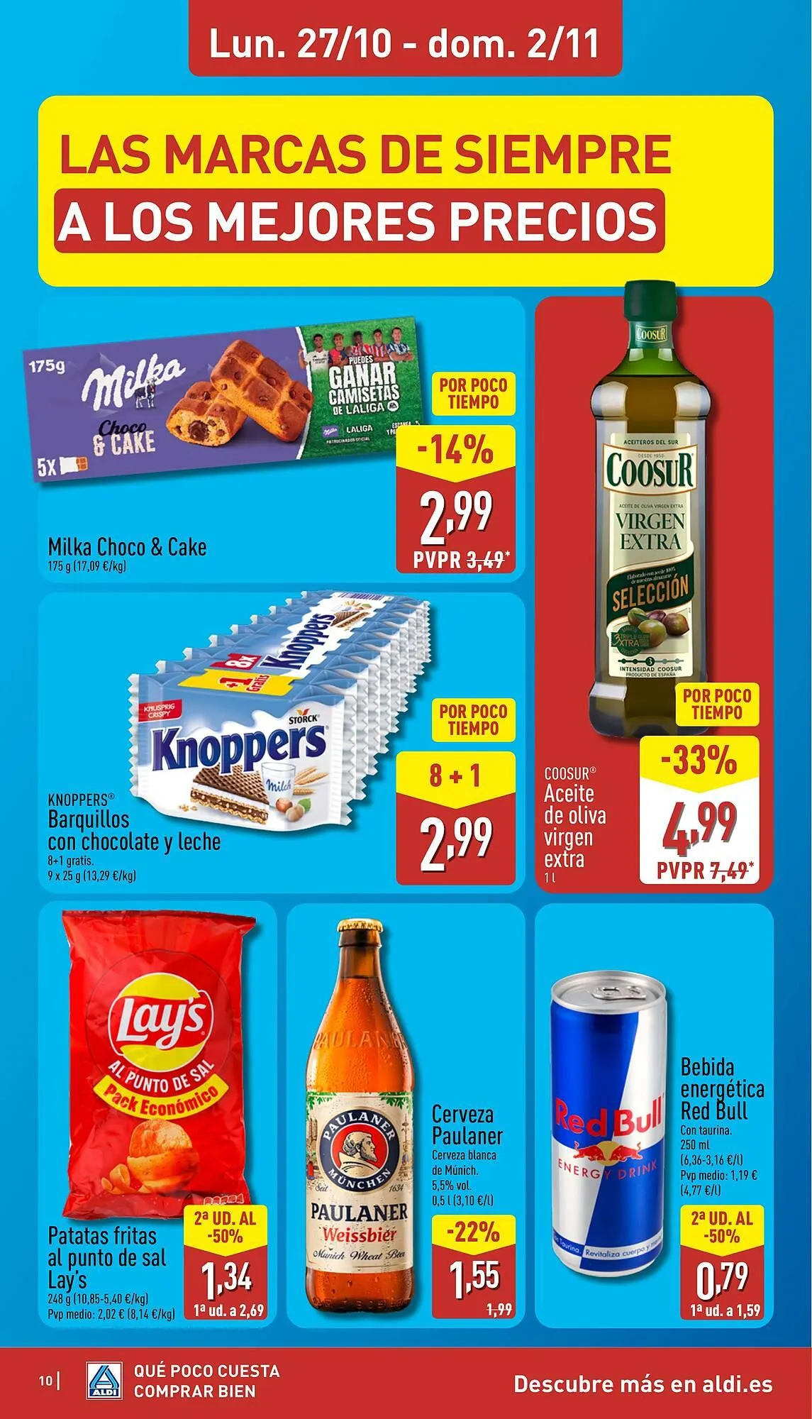 Catálogo de Folleto ALDI 27 de octubre al 2 de noviembre 2025 - Página 10