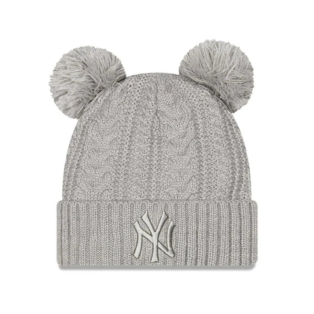 New Era Double Pom Cuff Beanie