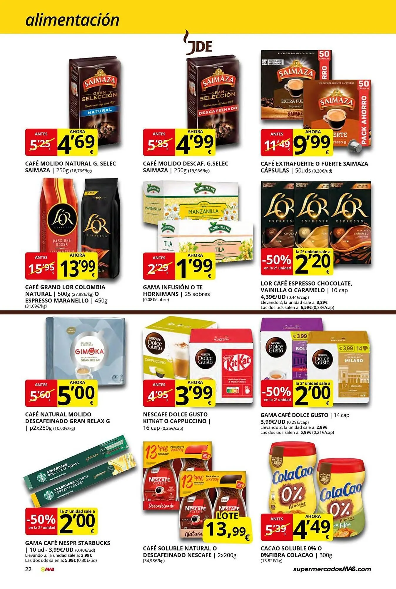 Catálogo de Folleto Supermercados MAS 2 de febrero al 26 de febrero 2026 - Página 22