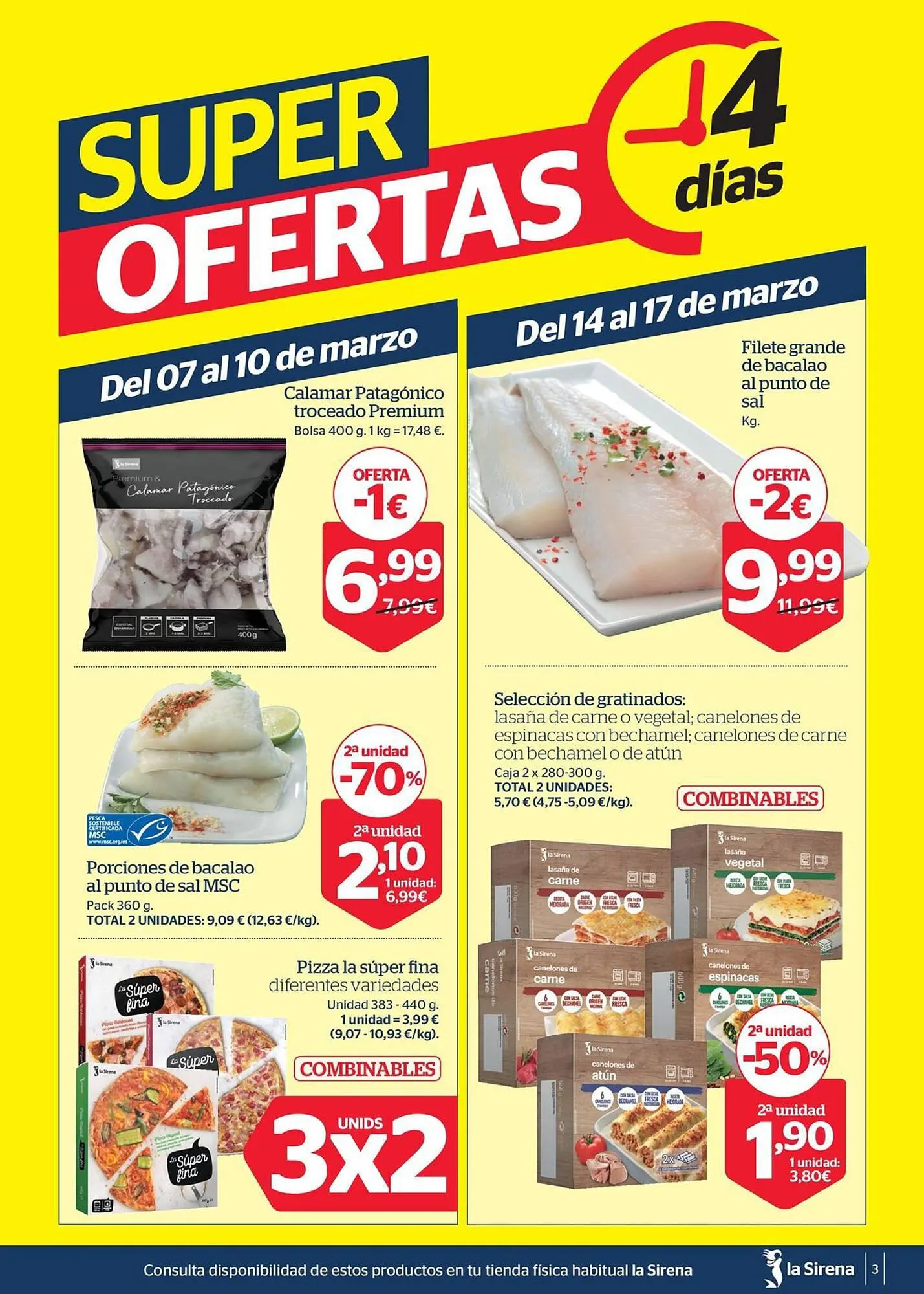 Catálogo de Folleto La Sirena 22 de febrero al 20 de marzo 2024 - Página 3