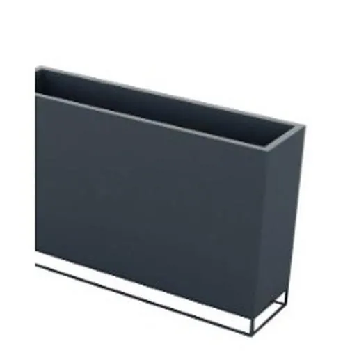 Macetero Vondom alto y estrecho By Ramón Esteve 120x30x90h cm