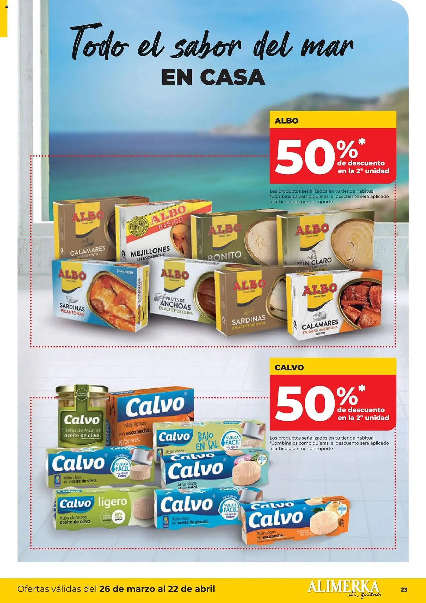 Catálogo de Folleto Alimerka 26 de marzo al 22 de abril 2026 - Página 23