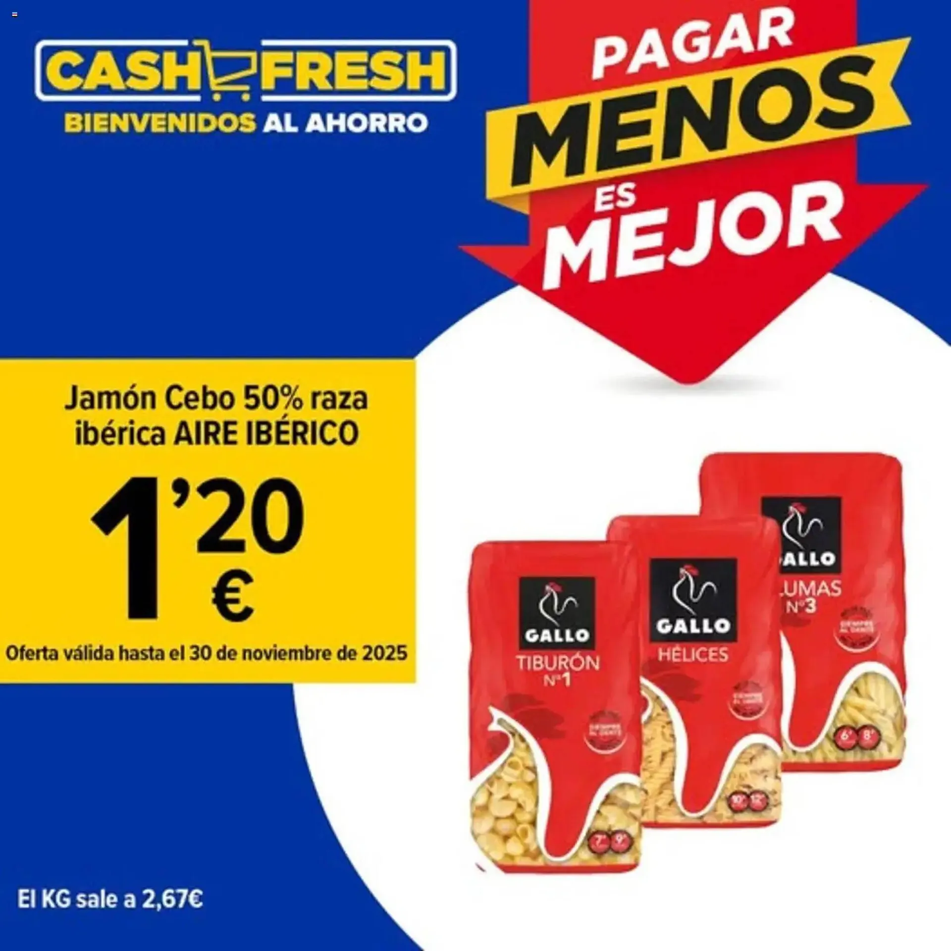 Catálogo de Folleto Cash Fresh 12 de noviembre al 30 de noviembre 2025 - Página 1