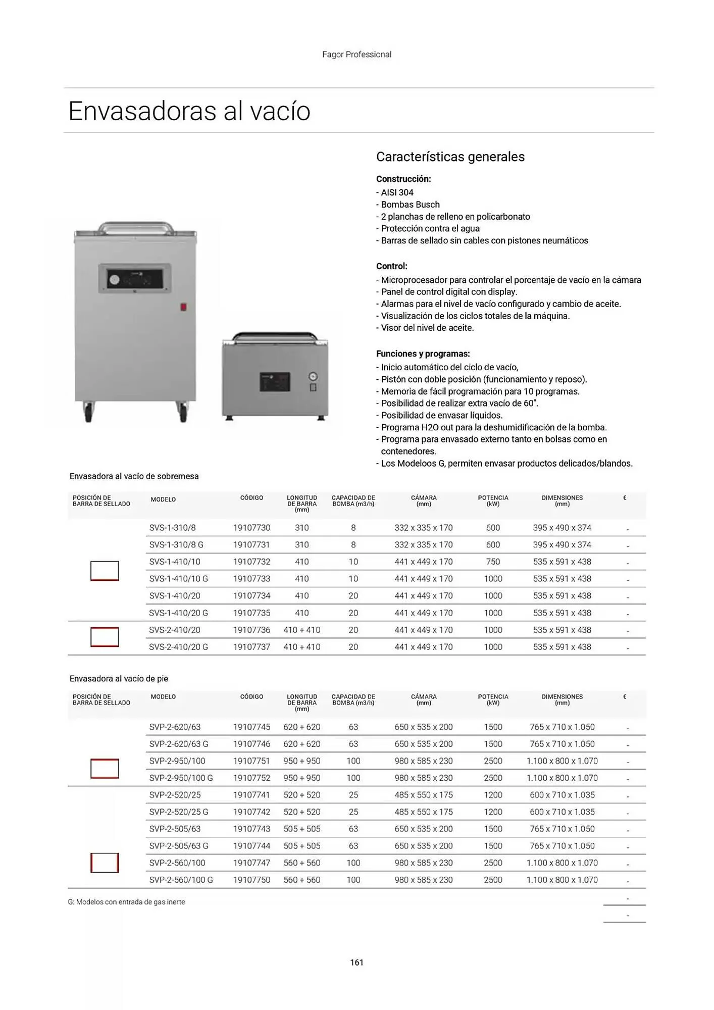 Catálogo de Folleto Fagor 3 de marzo al 1 de enero 2026 - Página 162