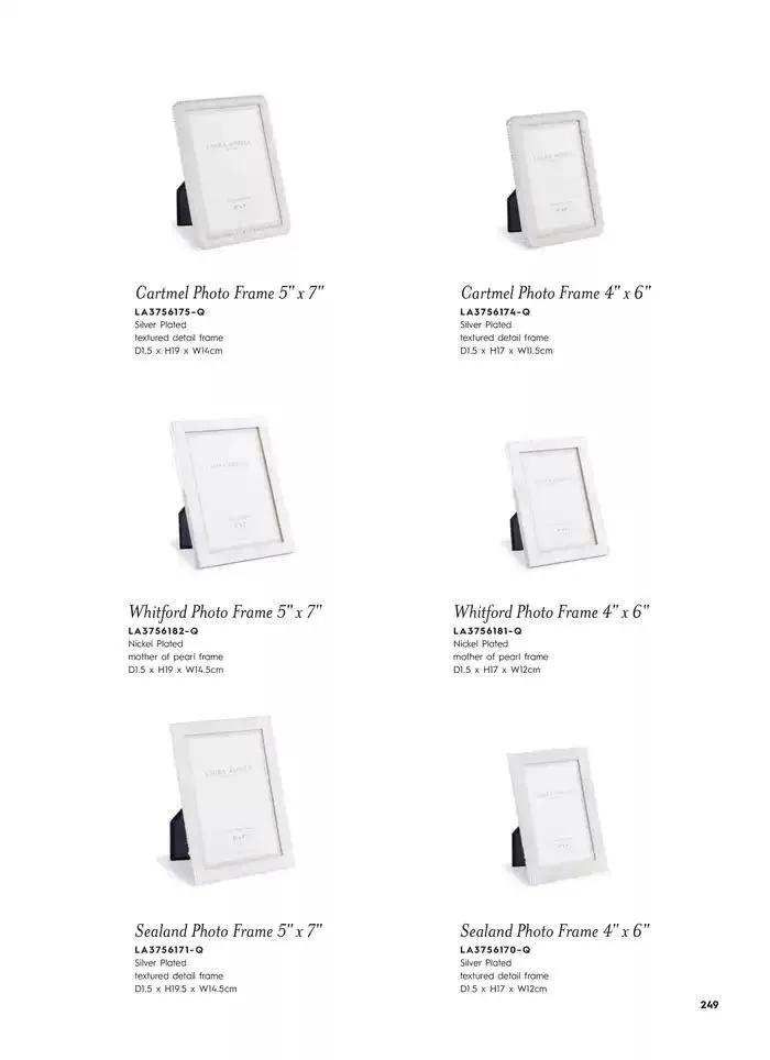 Catálogo de Lighting & Mirror Collection 12 de marzo al 31 de agosto 2025 - Página 251