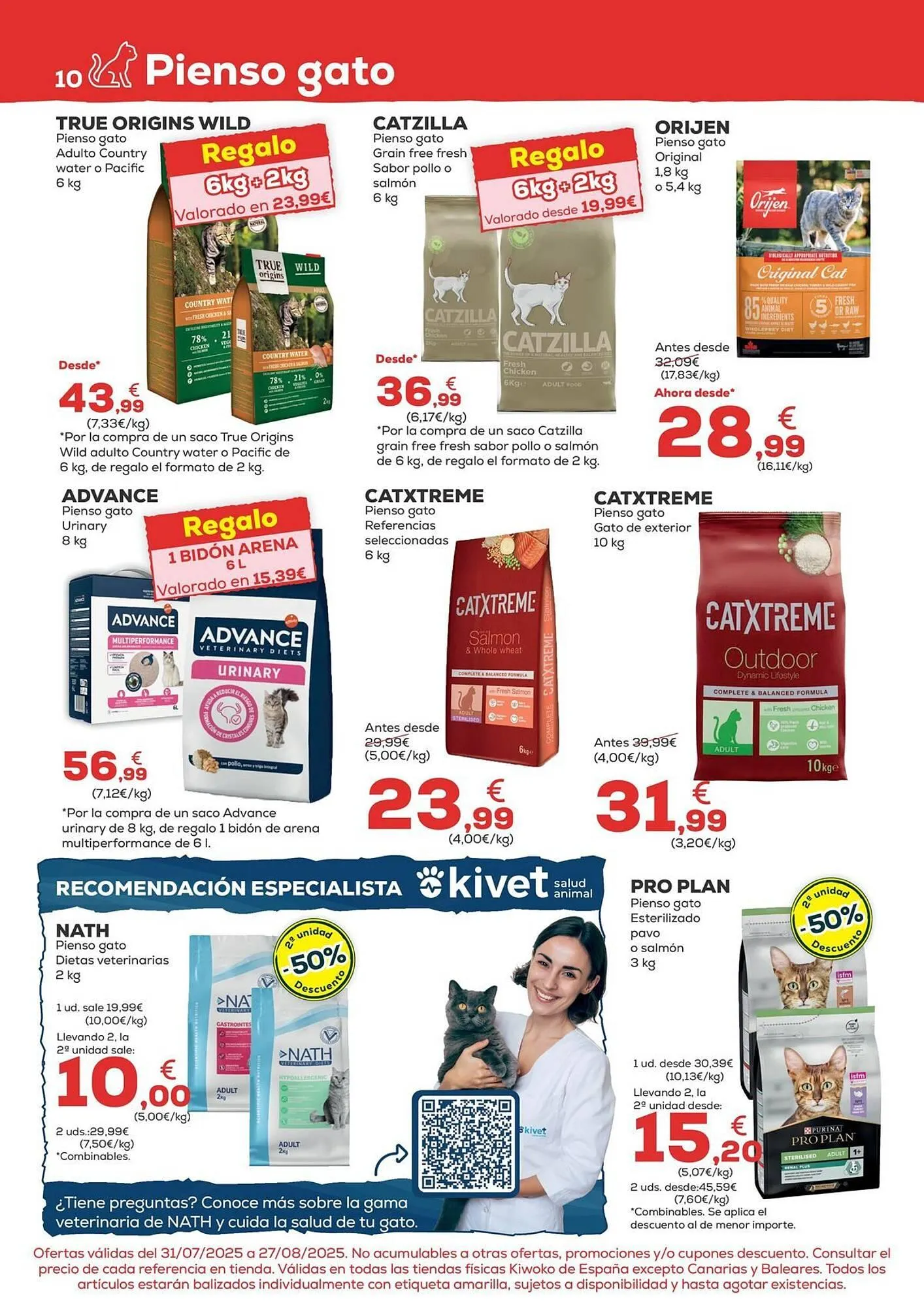 Catálogo de Folleto Kiwoko 31 de julio al 27 de agosto 2025 - Página 10